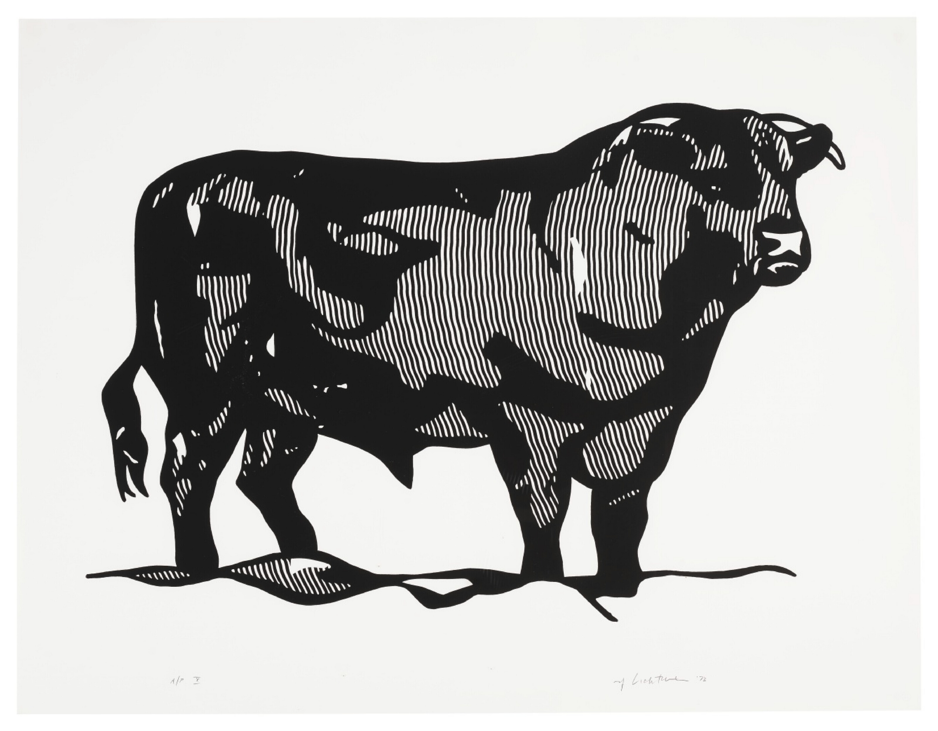 Roy Lichtenstein — Серия профилей Bull, изображение 2