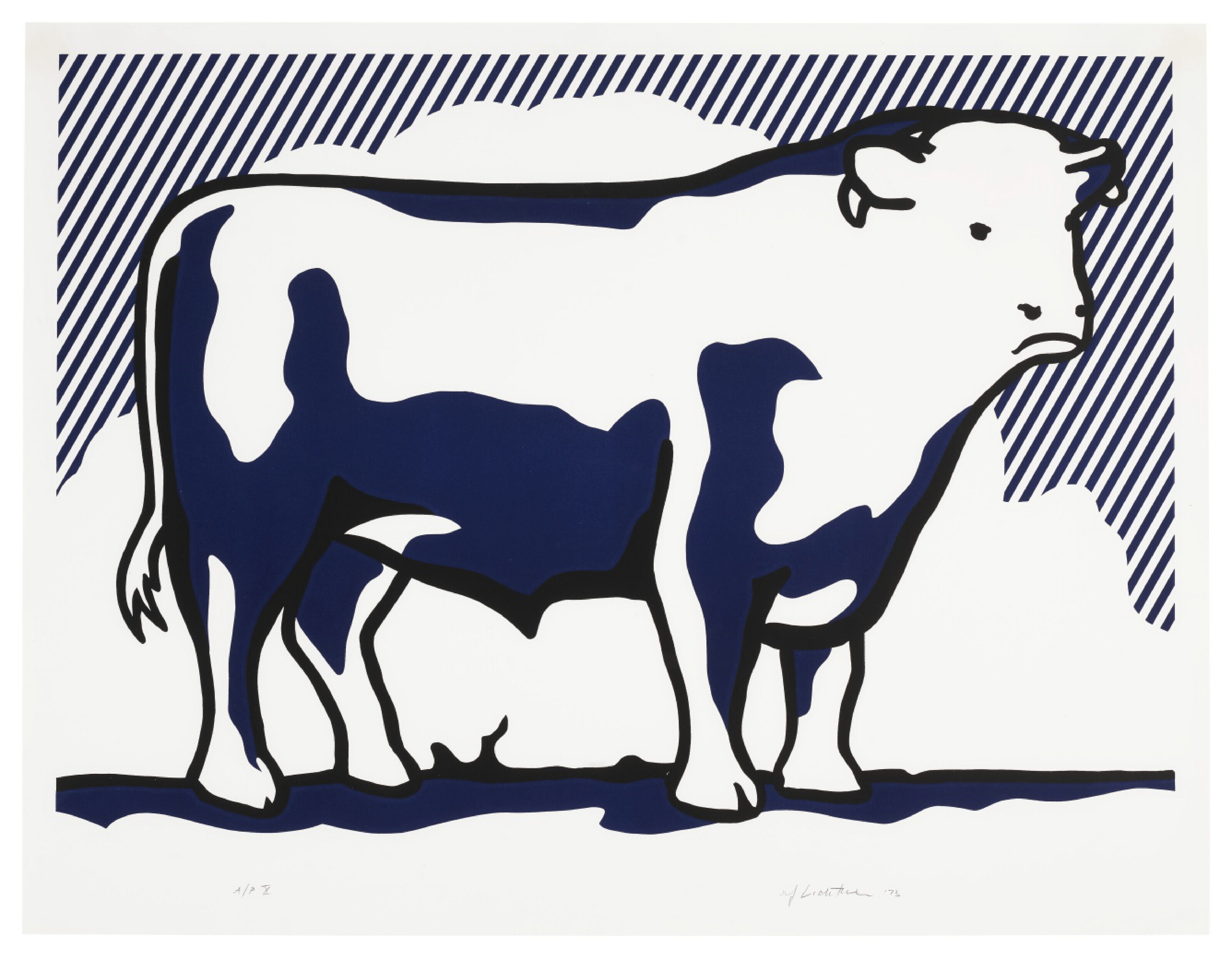 Roy Lichtenstein — Серия профилей Bull, изображение 3