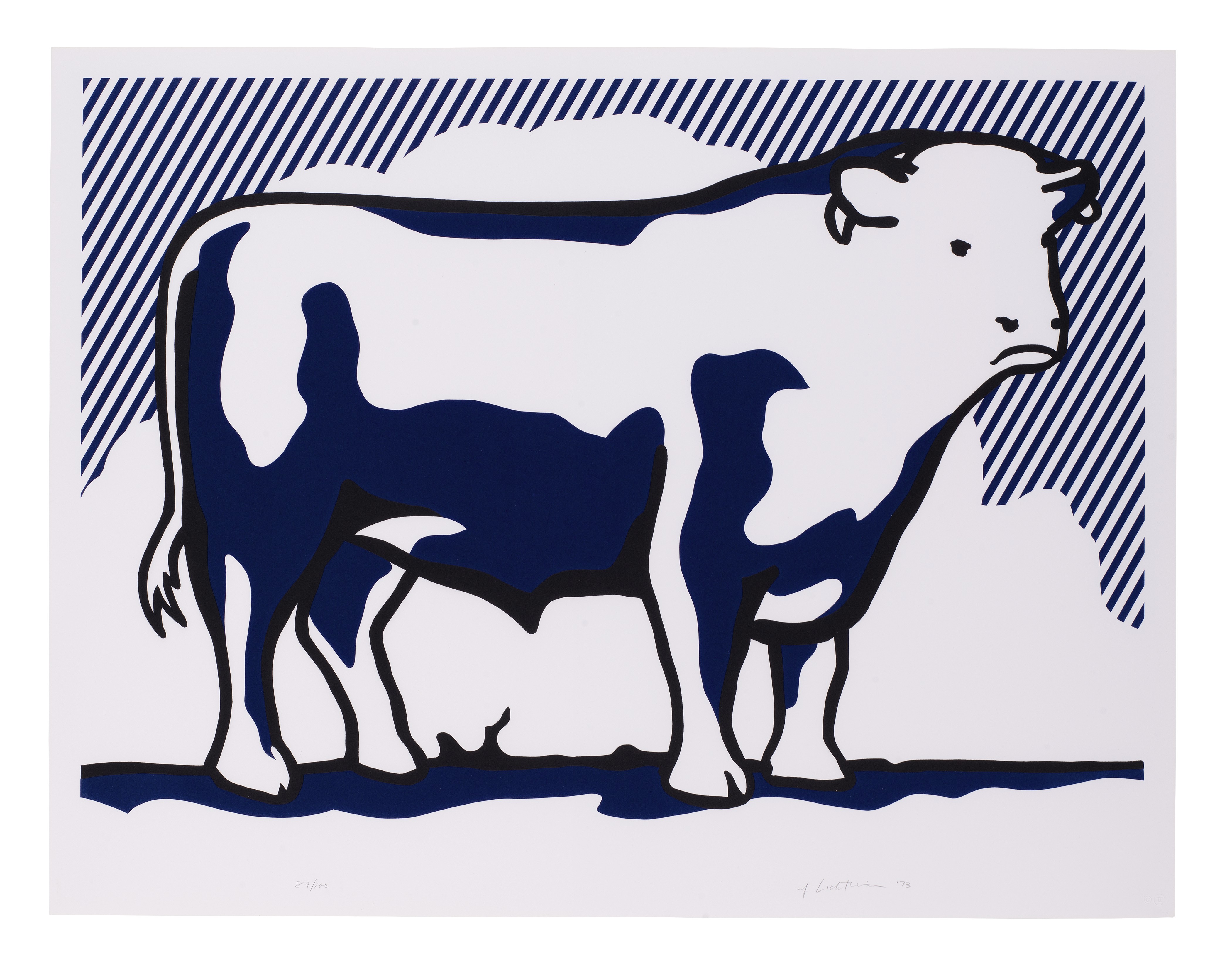 Roy Lichtenstein — Серия профилей Bull, изображение 2