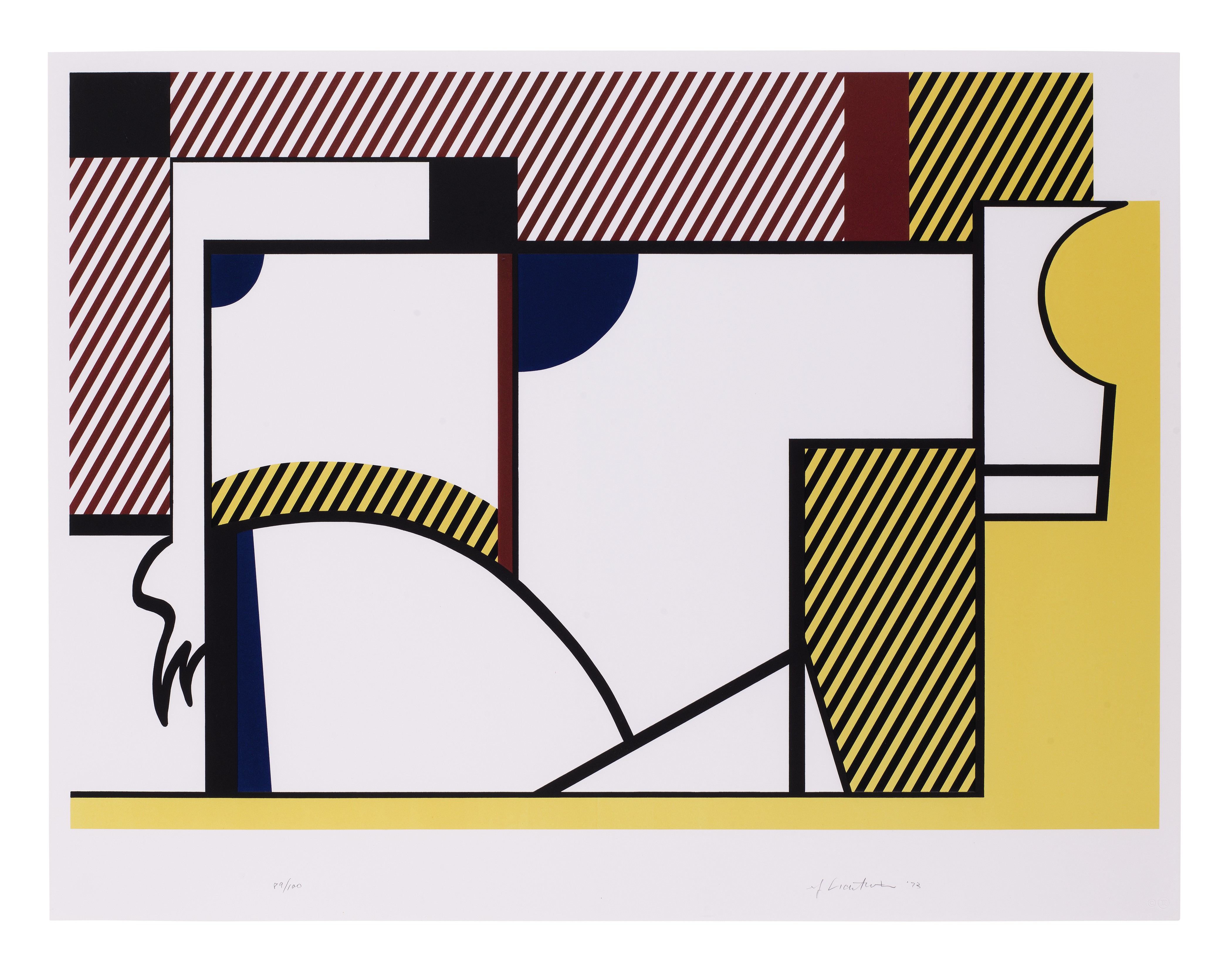 Roy Lichtenstein — Серия профилей Bull, изображение 4