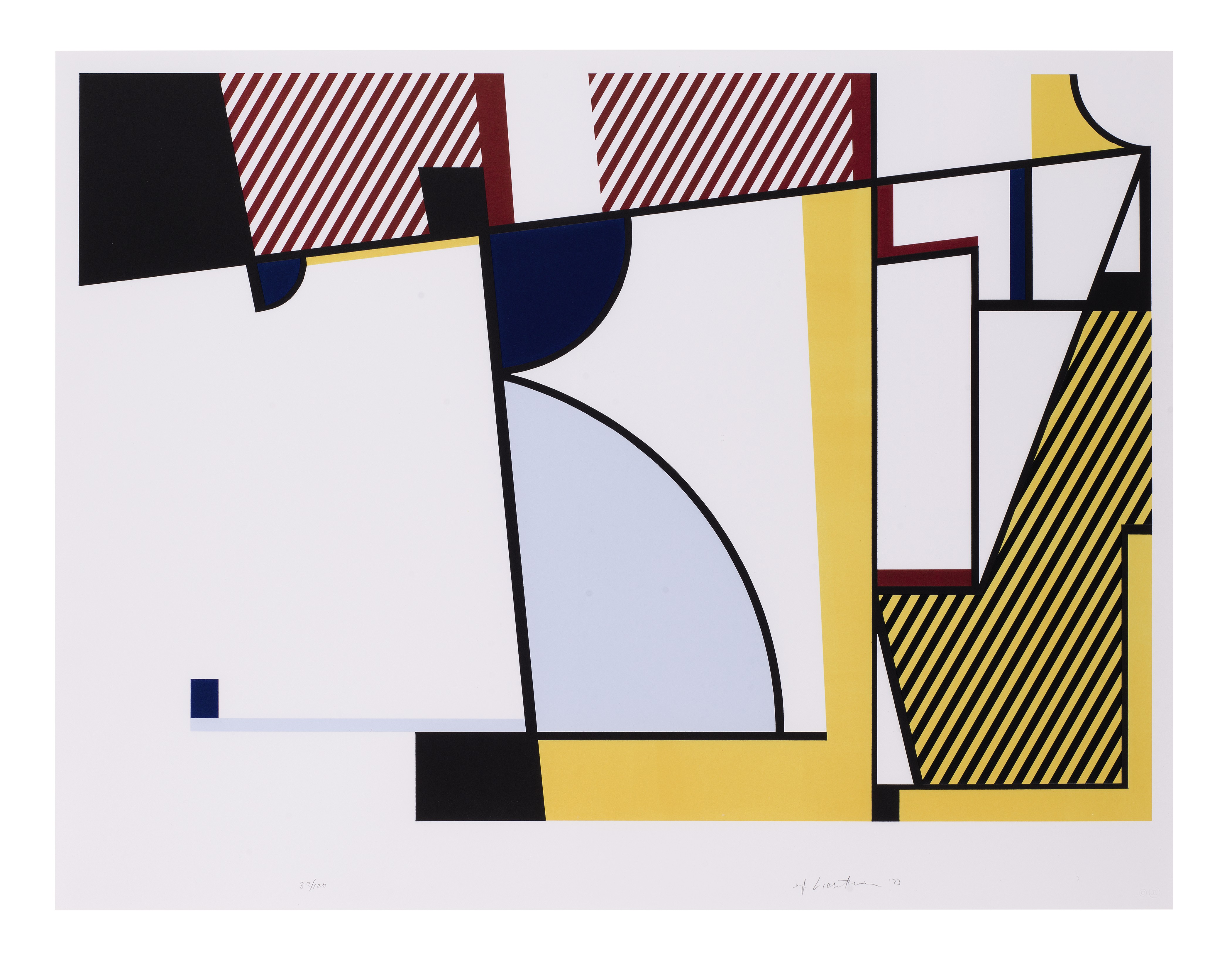 Roy Lichtenstein — Серия профилей Bull, изображение 5