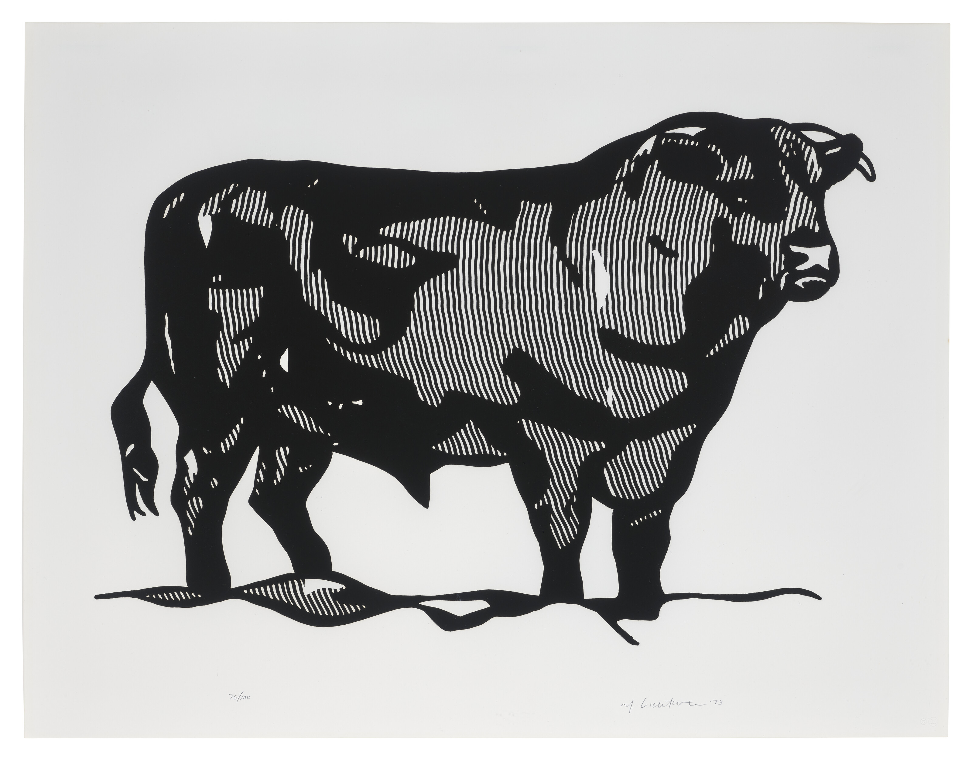 Roy Lichtenstein — Серия профилей Bull, изображение 2