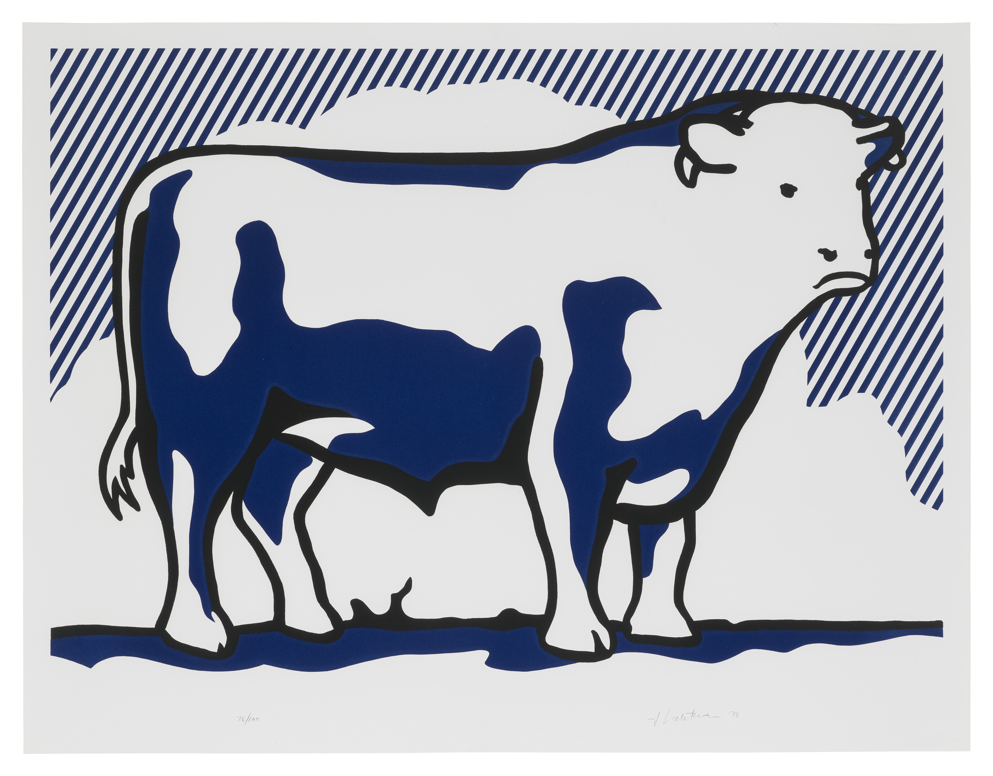Roy Lichtenstein — Серия профилей Bull, изображение 3