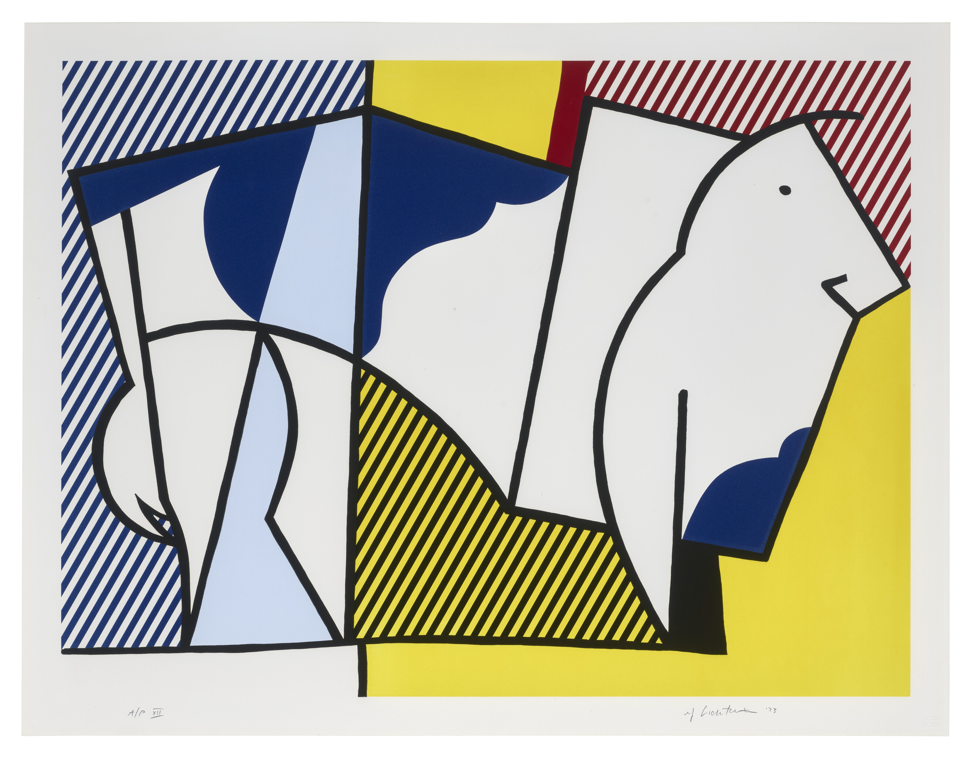 Roy Lichtenstein — Серия профилей Bull, изображение 4