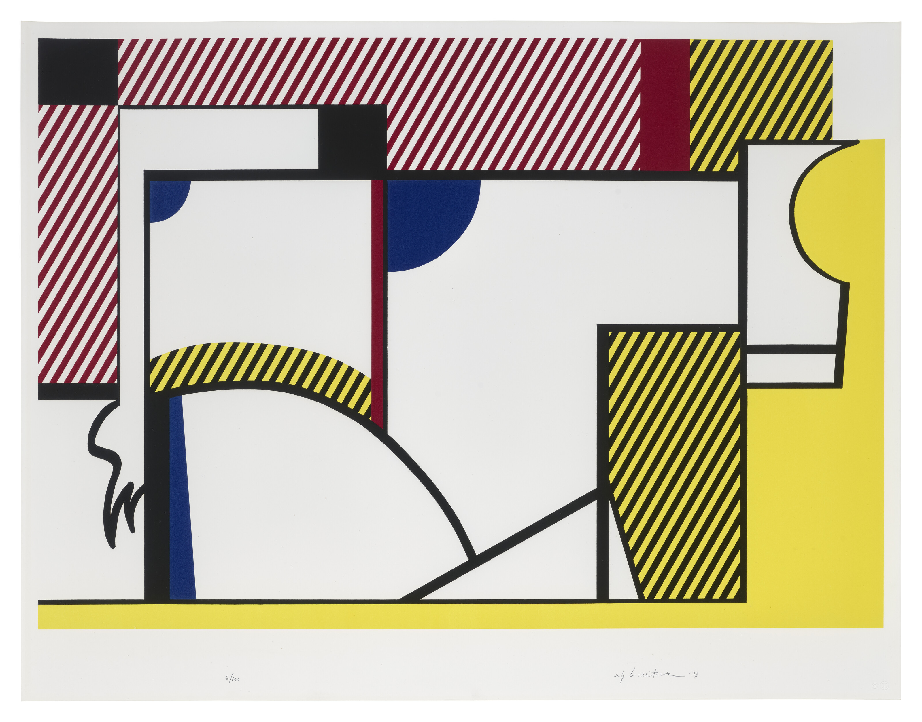 Roy Lichtenstein — Серия профилей Bull, изображение 5