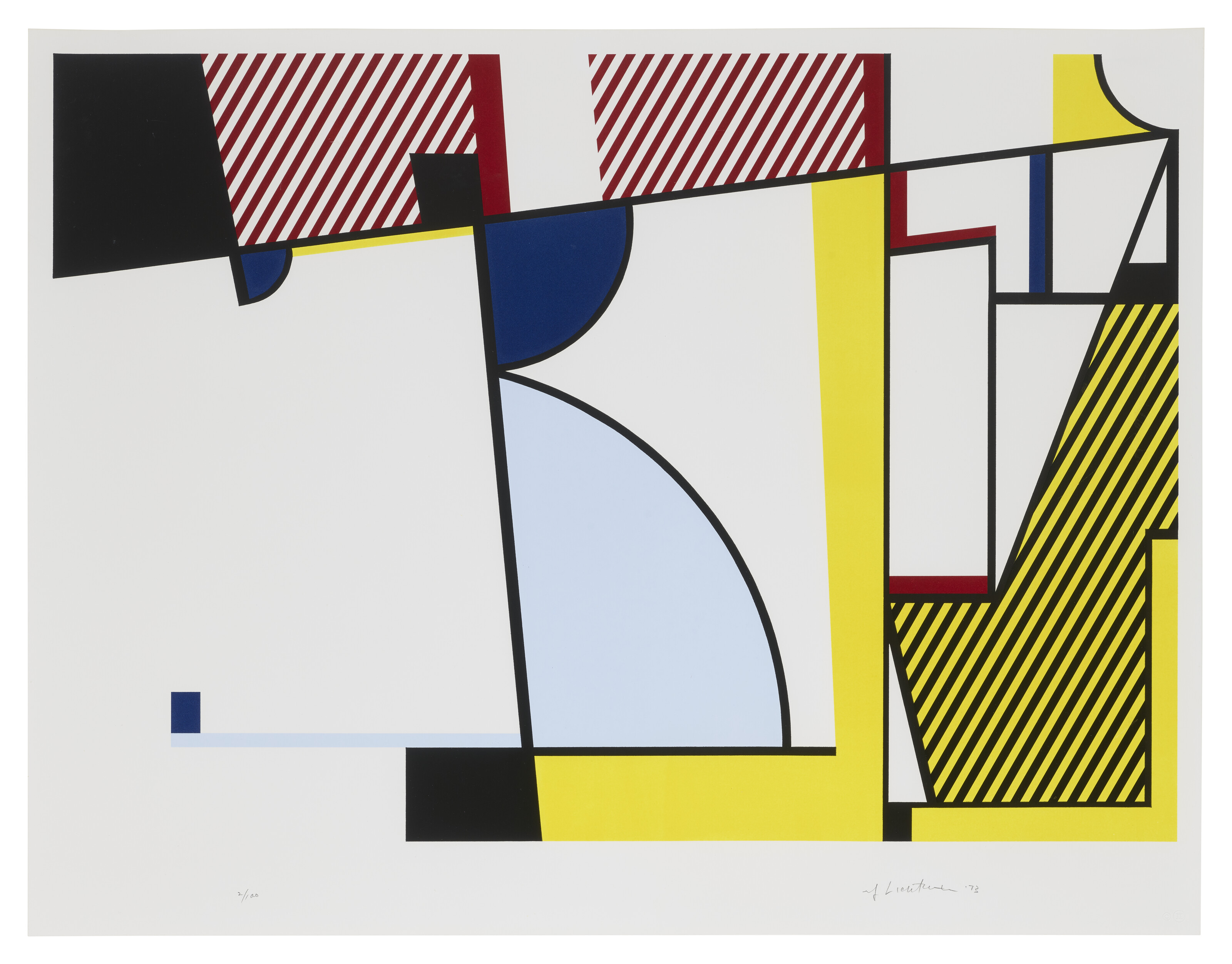 Roy Lichtenstein — Серия профилей Bull, изображение 6