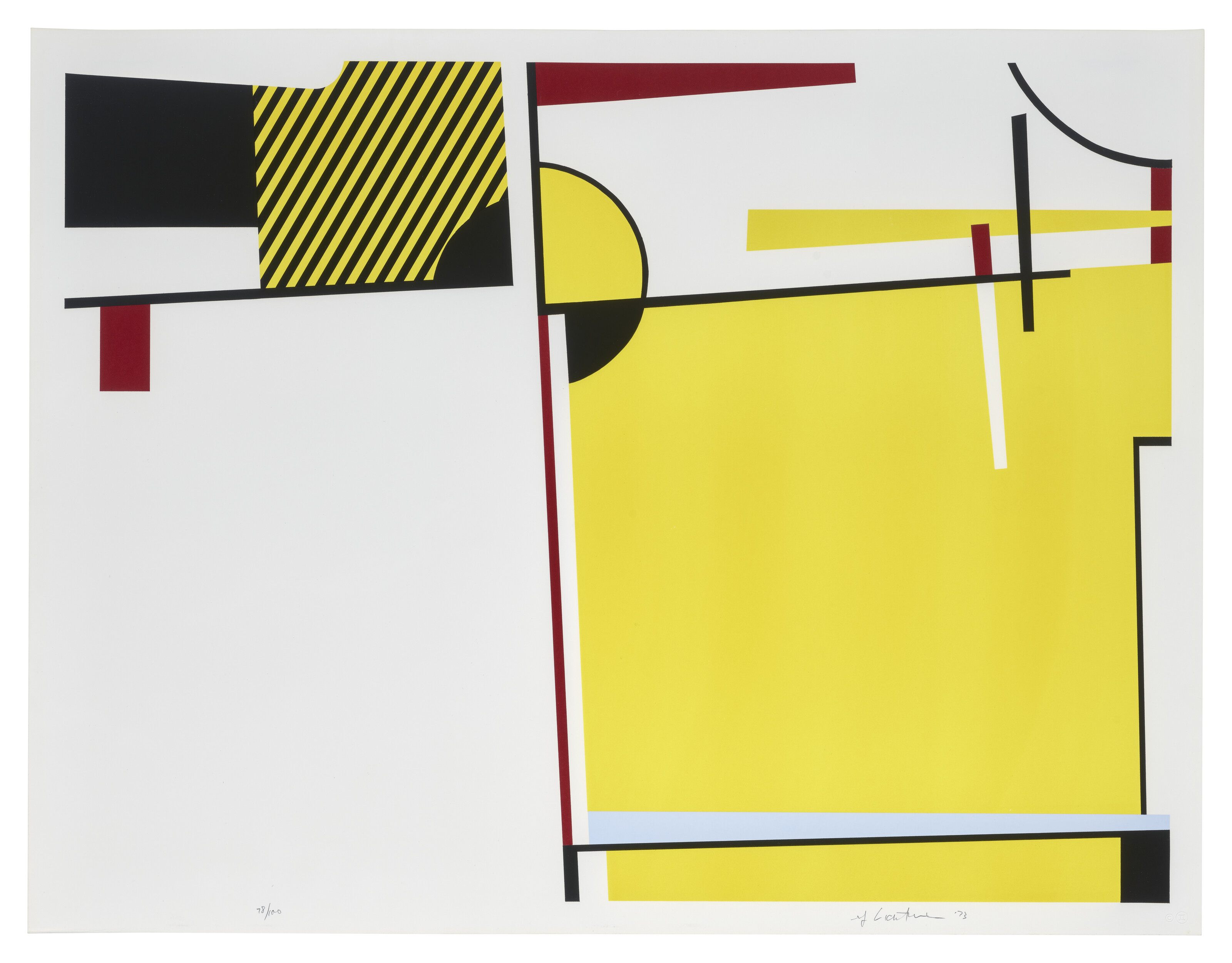 Roy Lichtenstein — Серия профилей Bull, изображение 7
