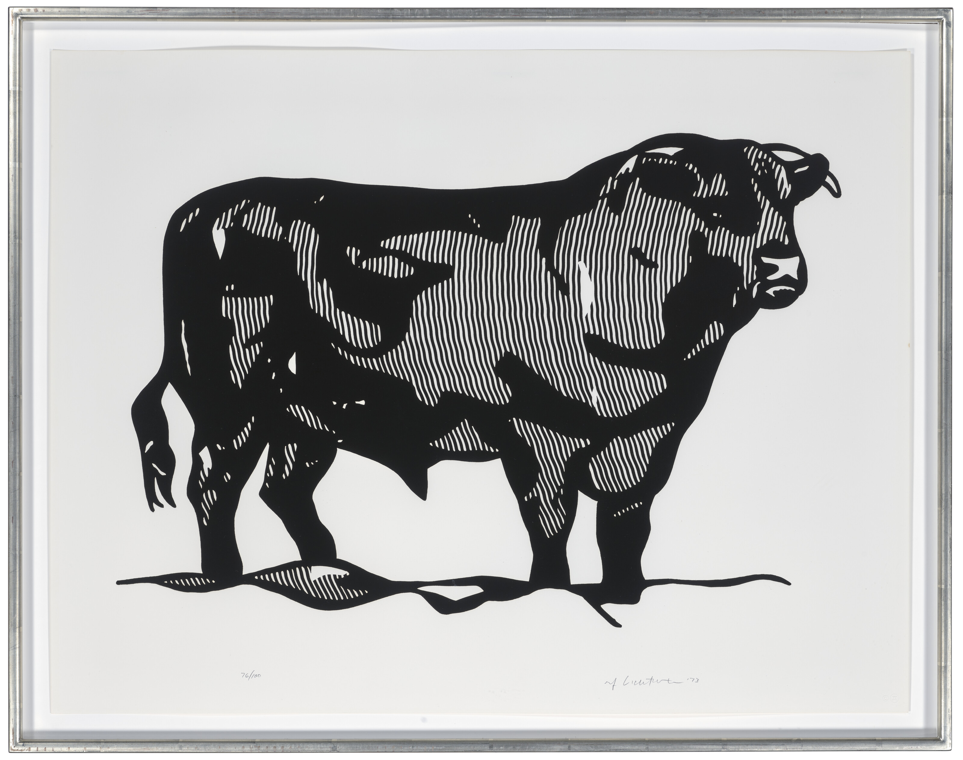 Roy Lichtenstein — Серия профилей Bull, изображение 8