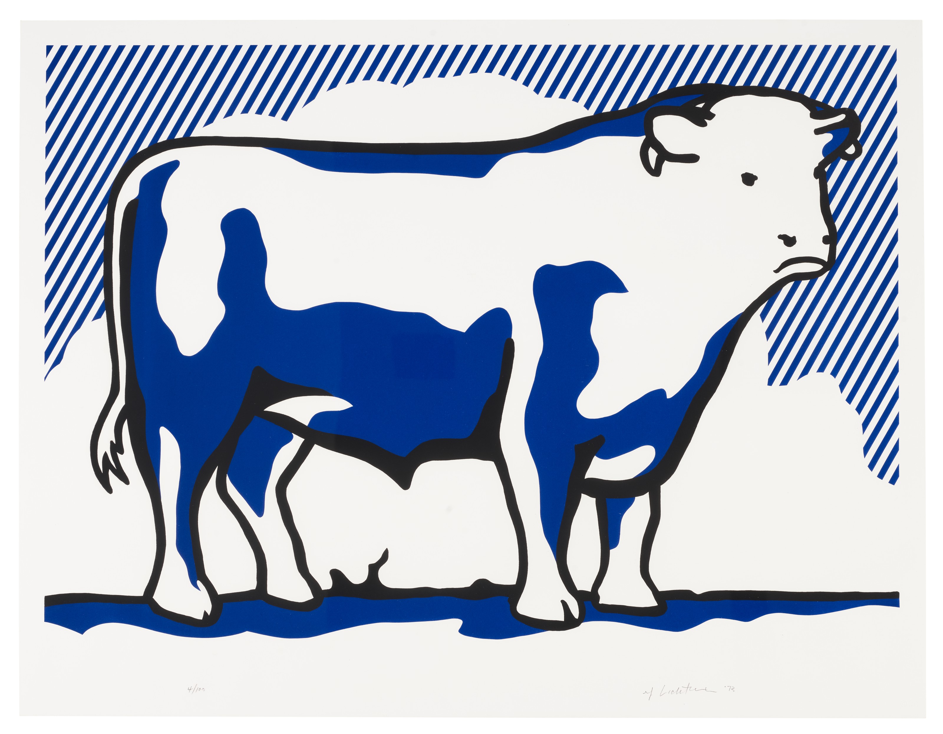 Roy Lichtenstein — Серия профилей Bull, изображение 3