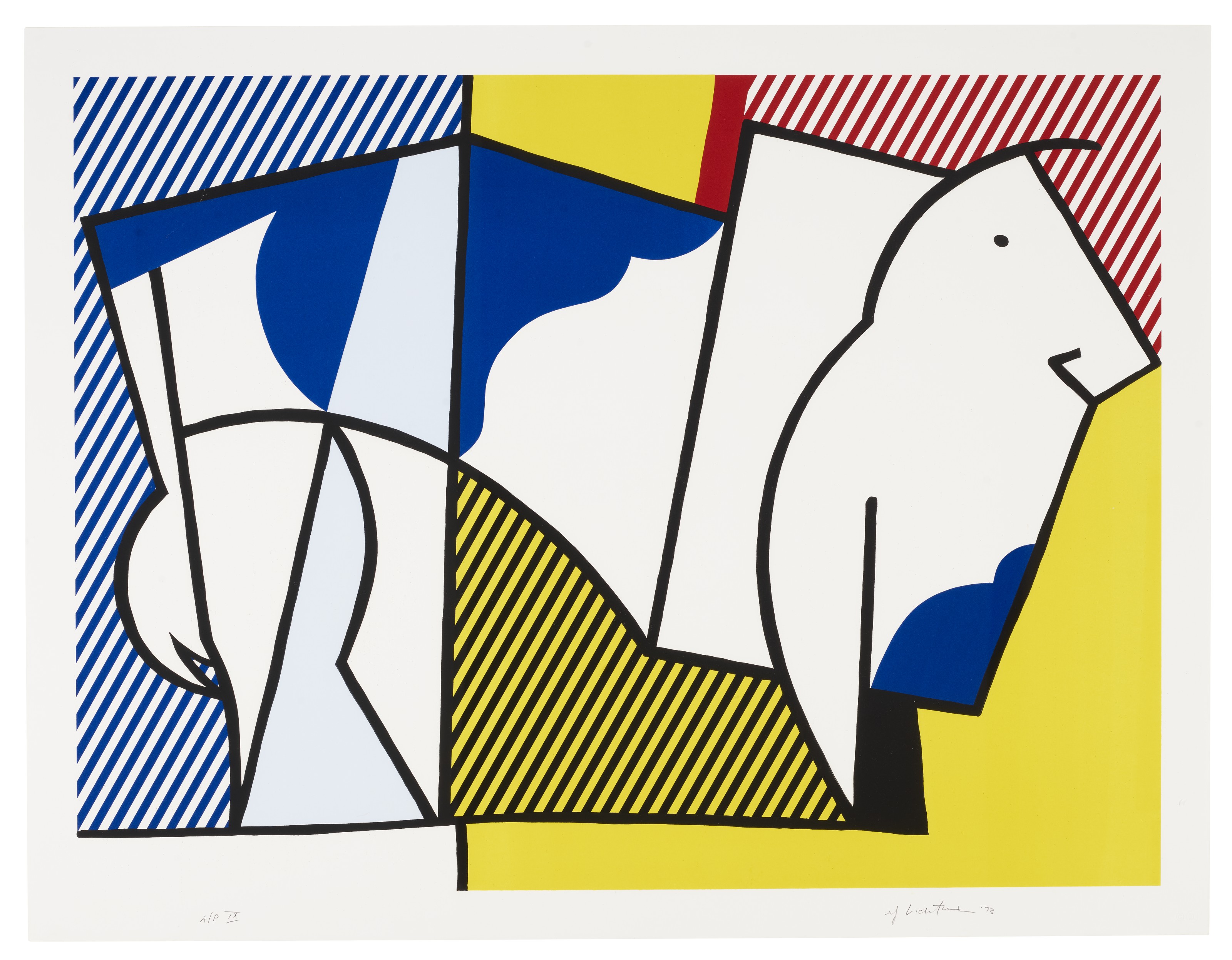 Roy Lichtenstein — Серия профилей Bull, изображение 4