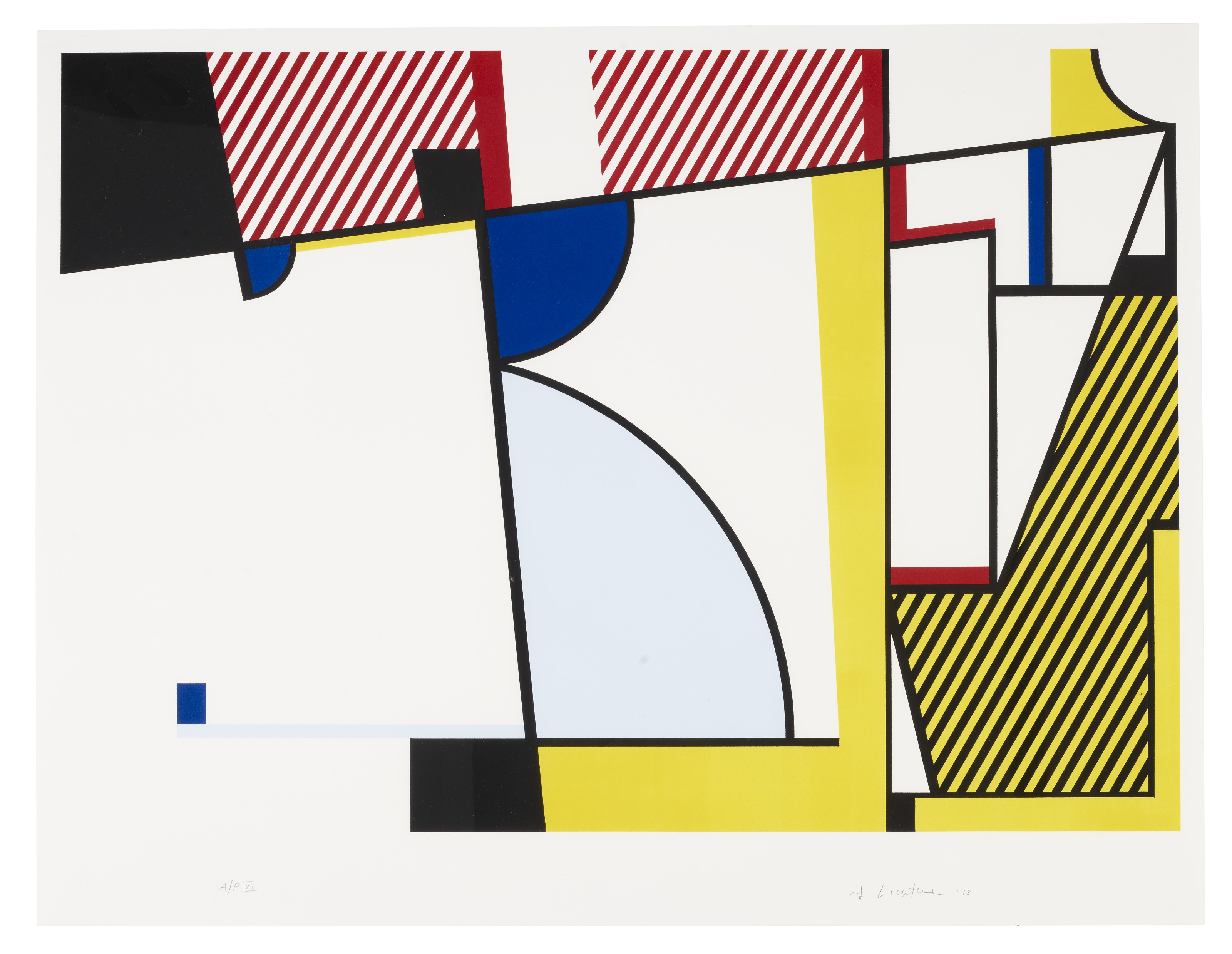 Roy Lichtenstein — Серия профилей Bull, изображение 6