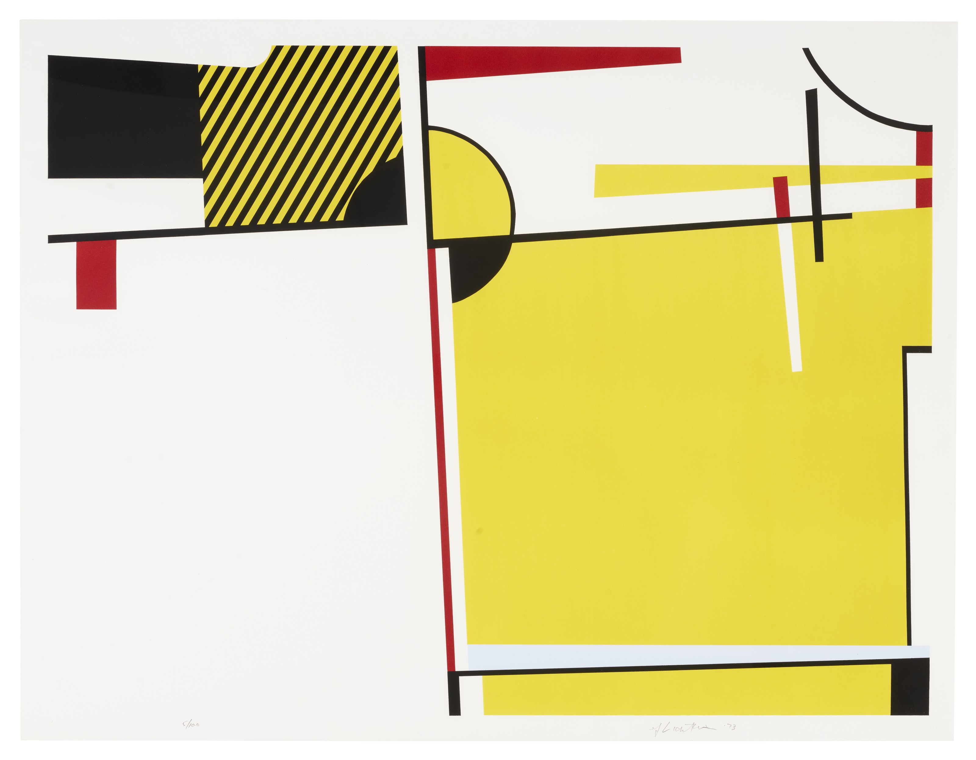 Roy Lichtenstein — Серия профилей Bull, изображение 7