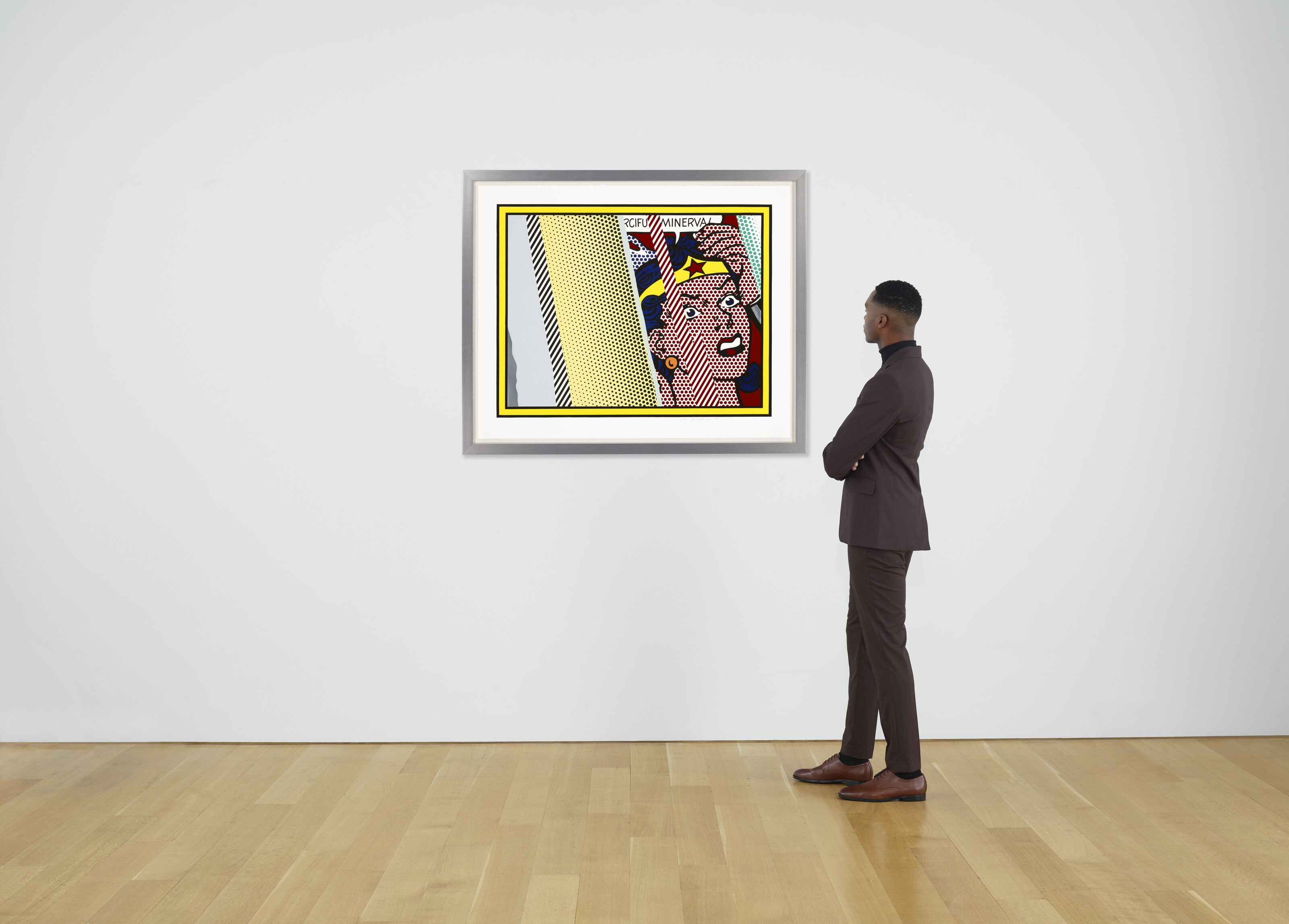 Roy Lichtenstein — Размышления о Минерве, из серии "Размышления", изображение 3