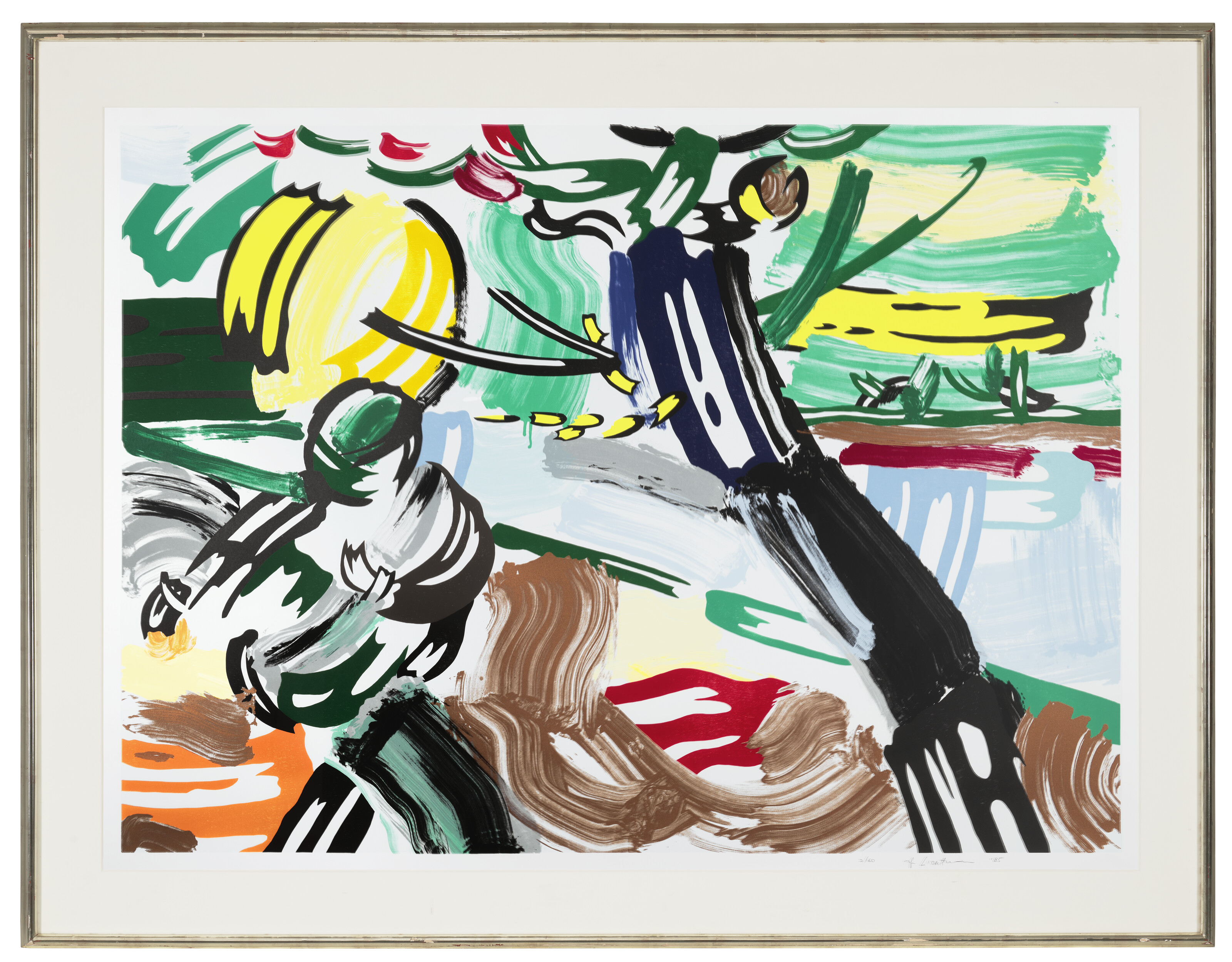Roy Lichtenstein — "Сеятель" из серии "Пейзажи", изображение 2