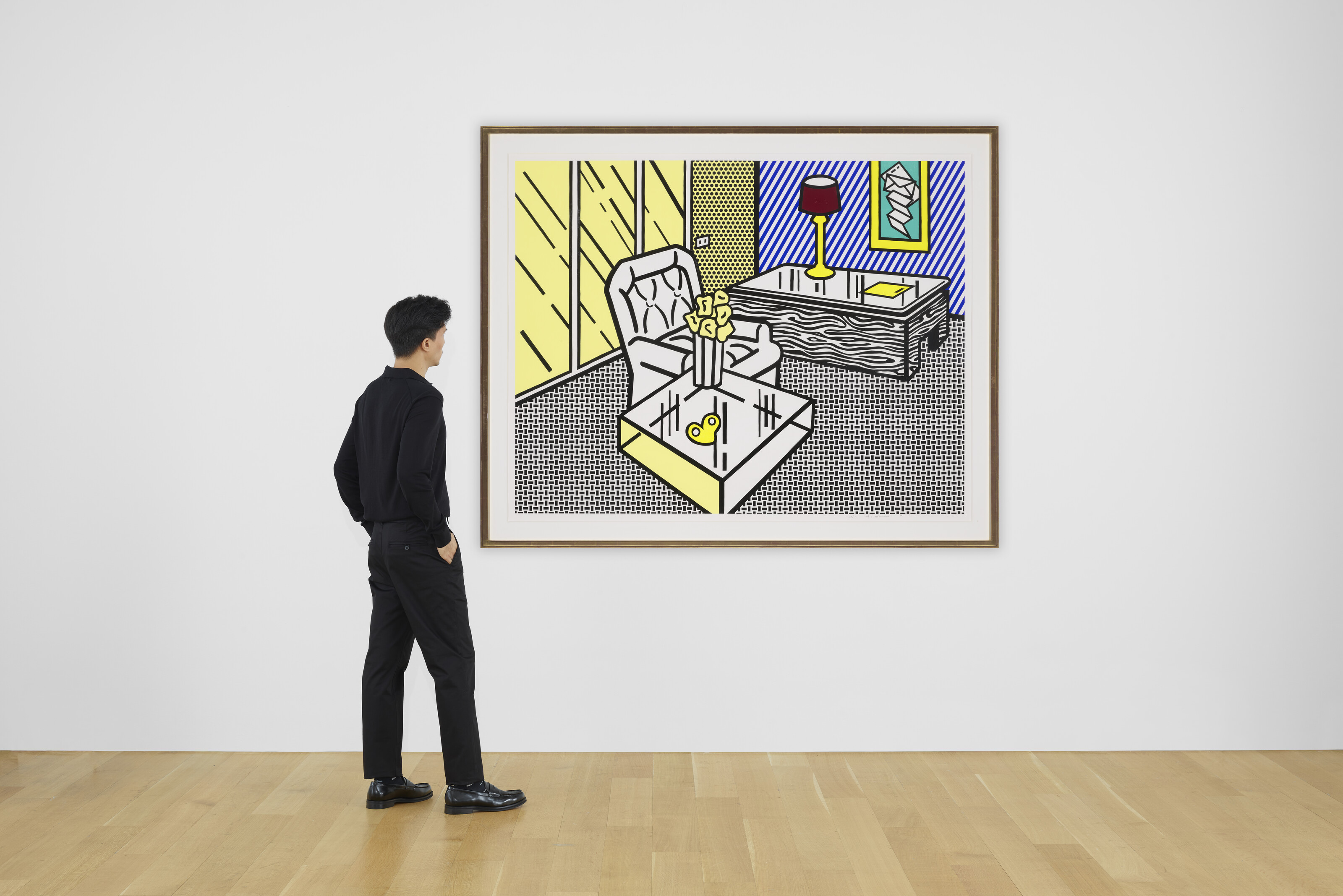 Roy Lichtenstein — "Логово" из серии "Интерьер", изображение 3
