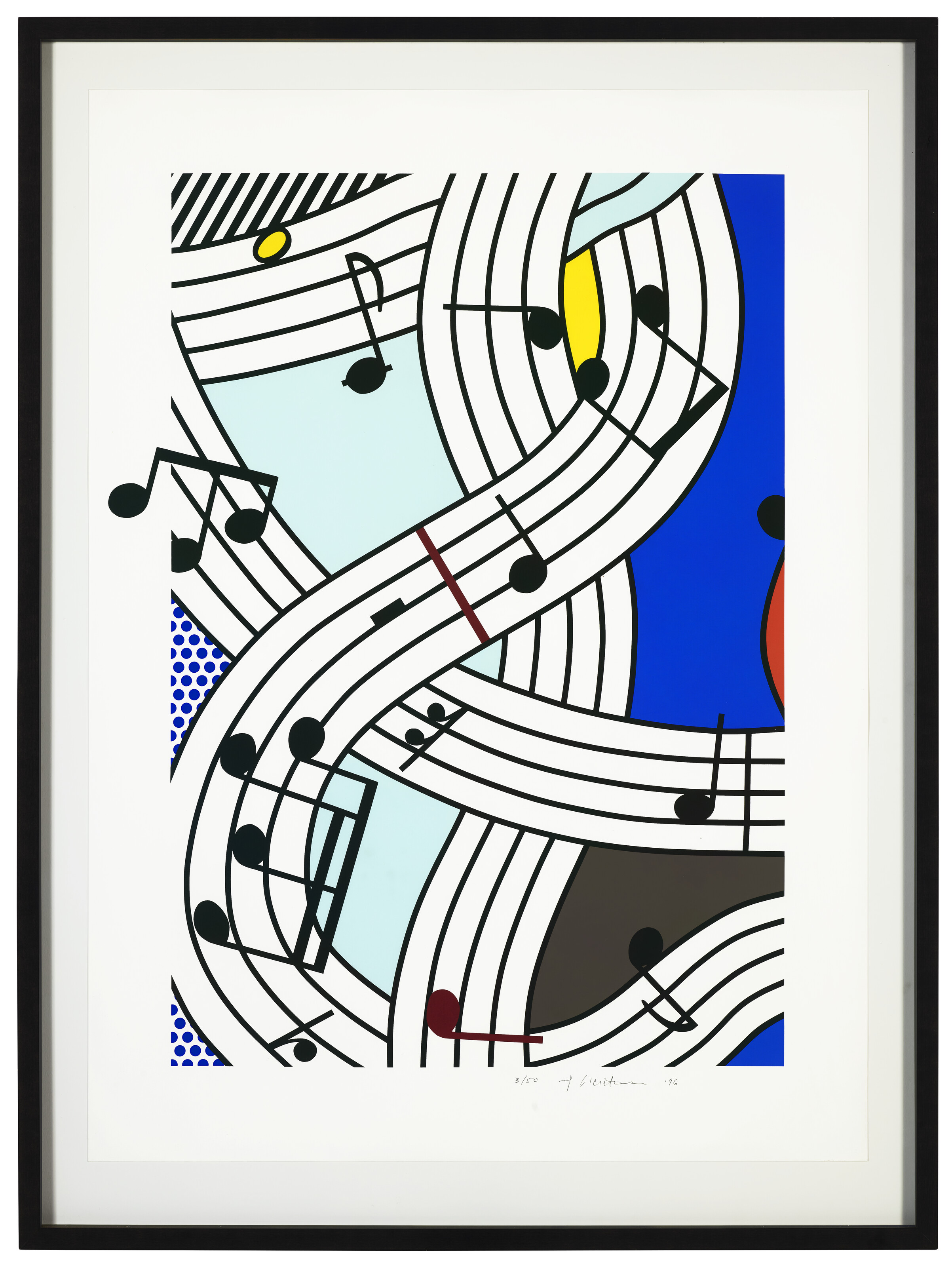 Roy Lichtenstein — Композиция I, изображение 2