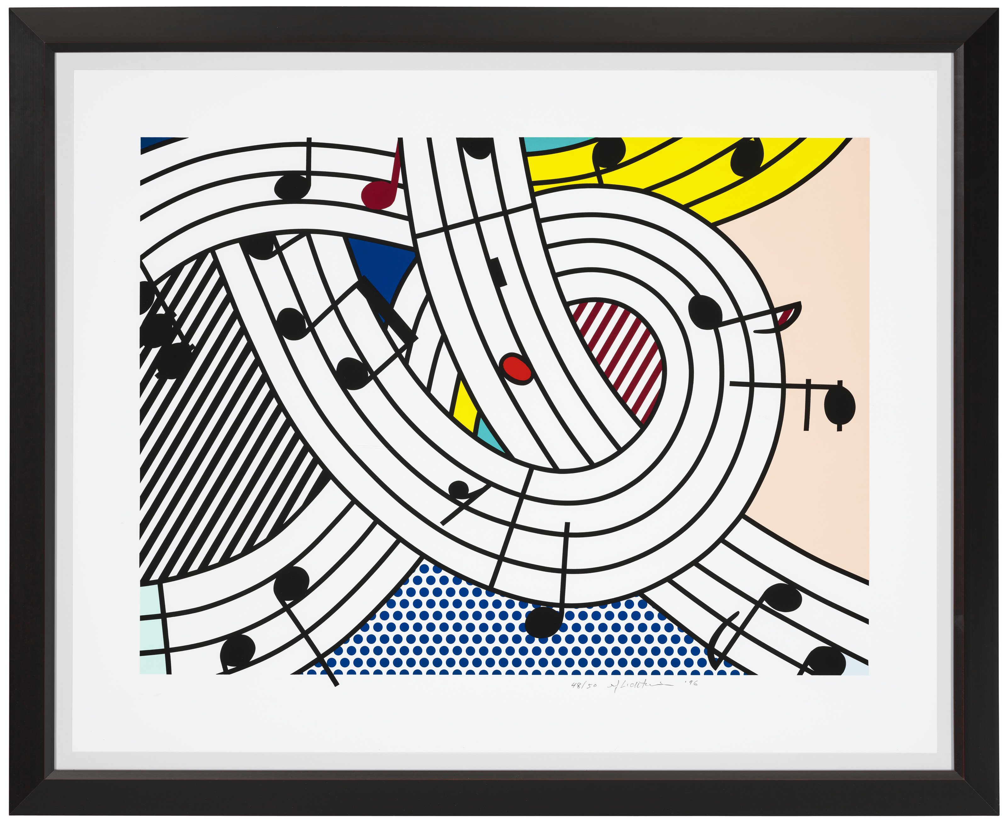 Roy Lichtenstein — Композиция II, изображение 2