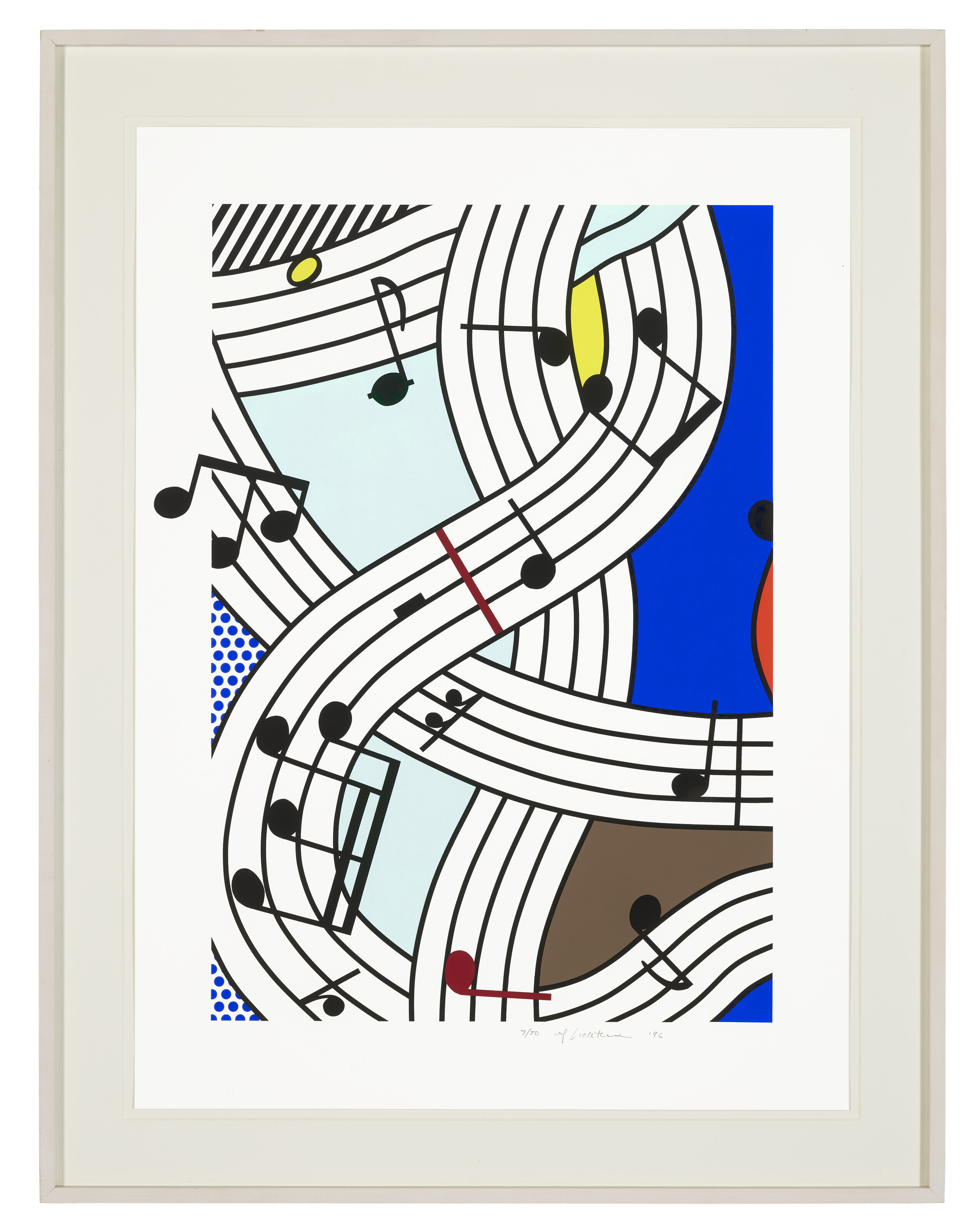 Roy Lichtenstein — Композиция I, изображение 2