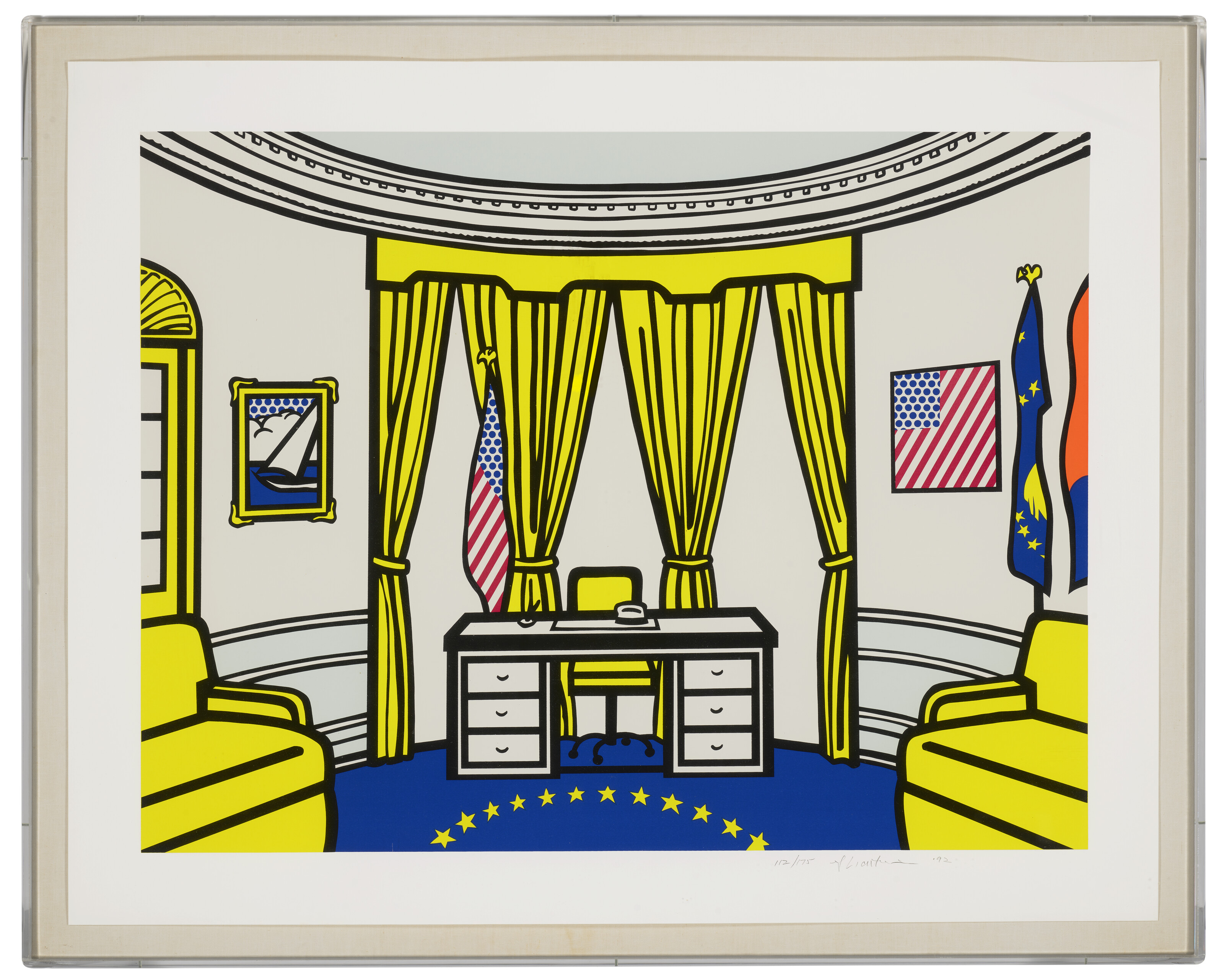 Roy Lichtenstein — Овальный кабинет, изображение 2