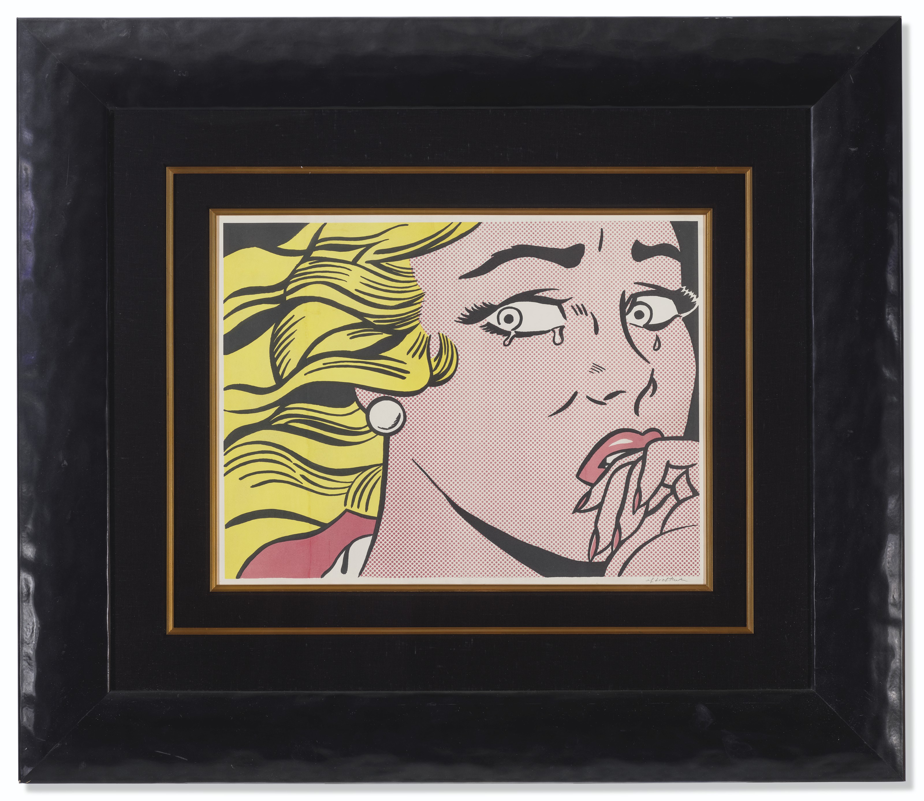 Roy Lichtenstein — Плачущая девушка, изображение 2