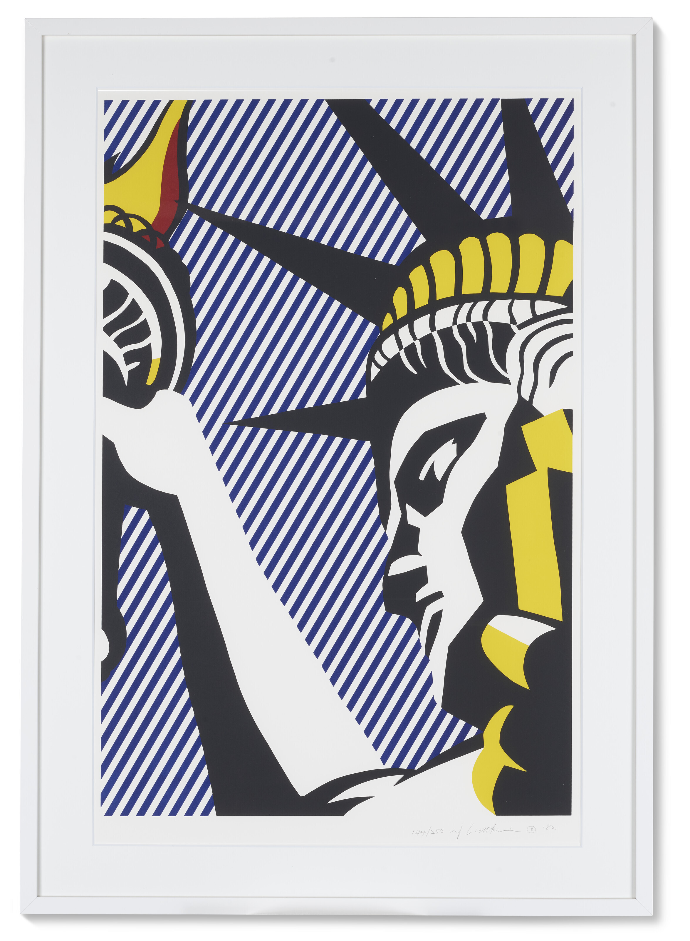 Roy Lichtenstein — Я люблю Свободу, изображение 2