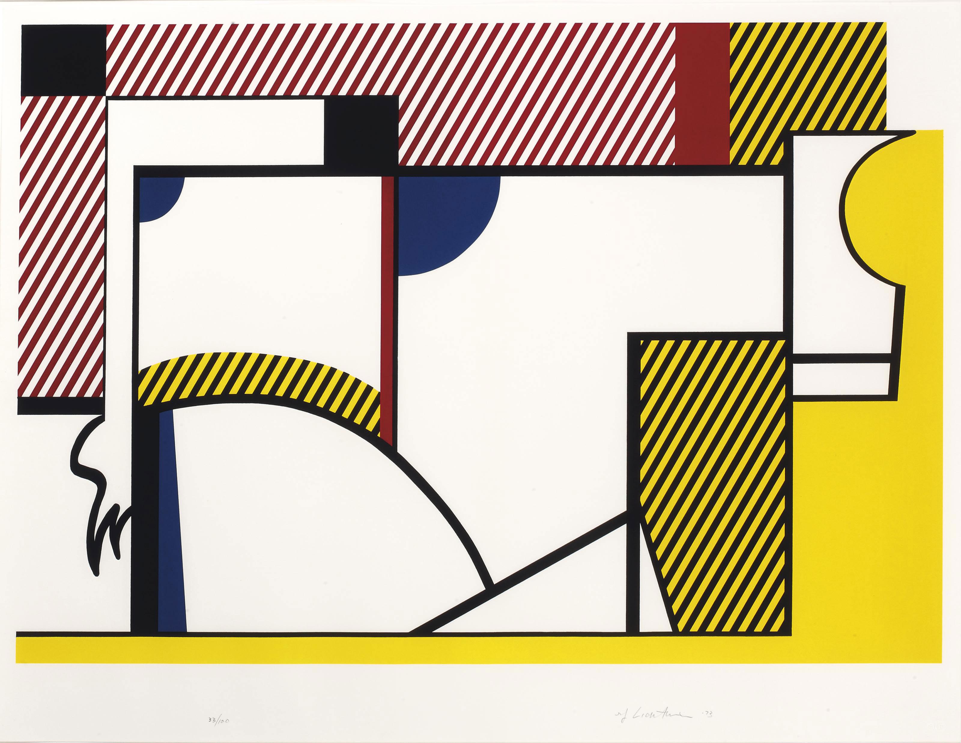 Roy Lichtenstein — Серия профилей Bull (C. 116-121), изображение 3