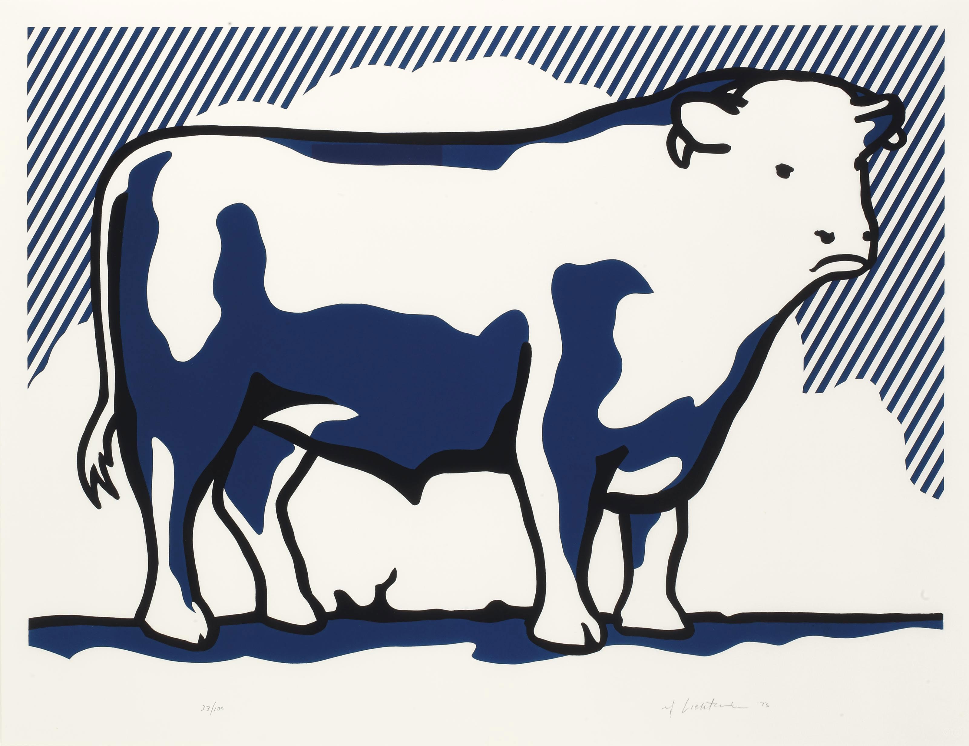 Roy Lichtenstein — Серия профилей Bull (C. 116-121), изображение 4