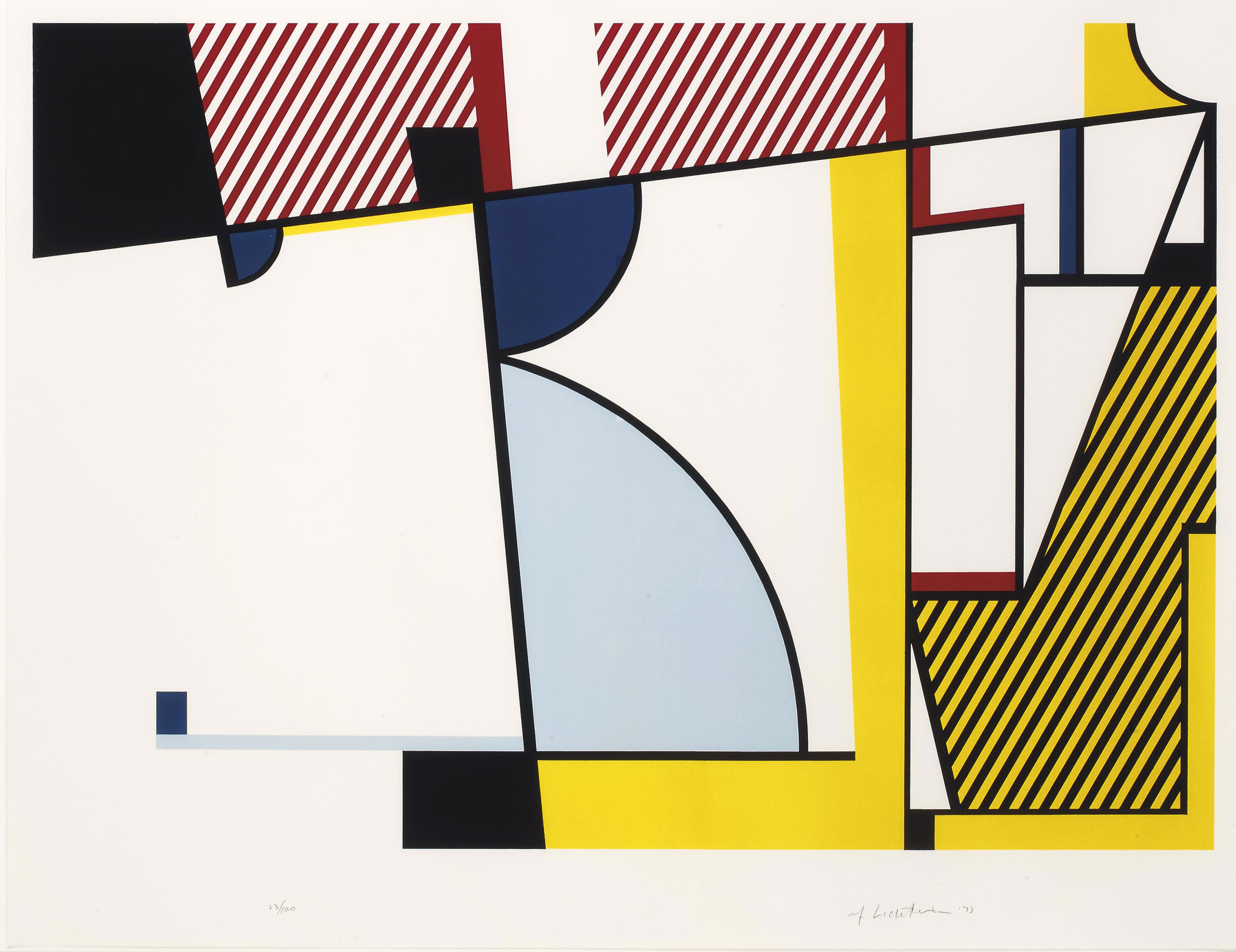 Roy Lichtenstein — Серия профилей Bull (C. 116-121), изображение 7