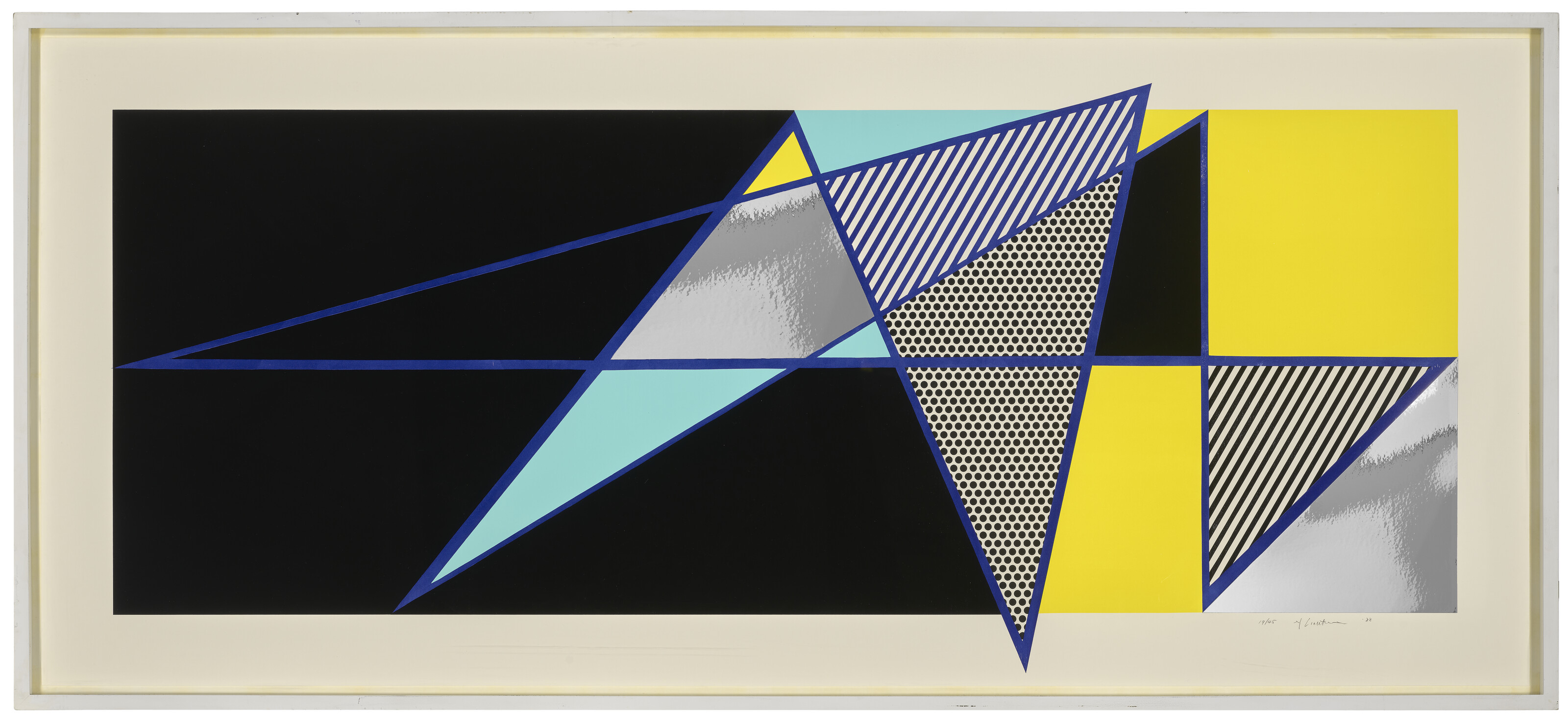 Roy Lichtenstein — Imperfect 44 3×4" x 103", из серии Imperfect, изображение 2