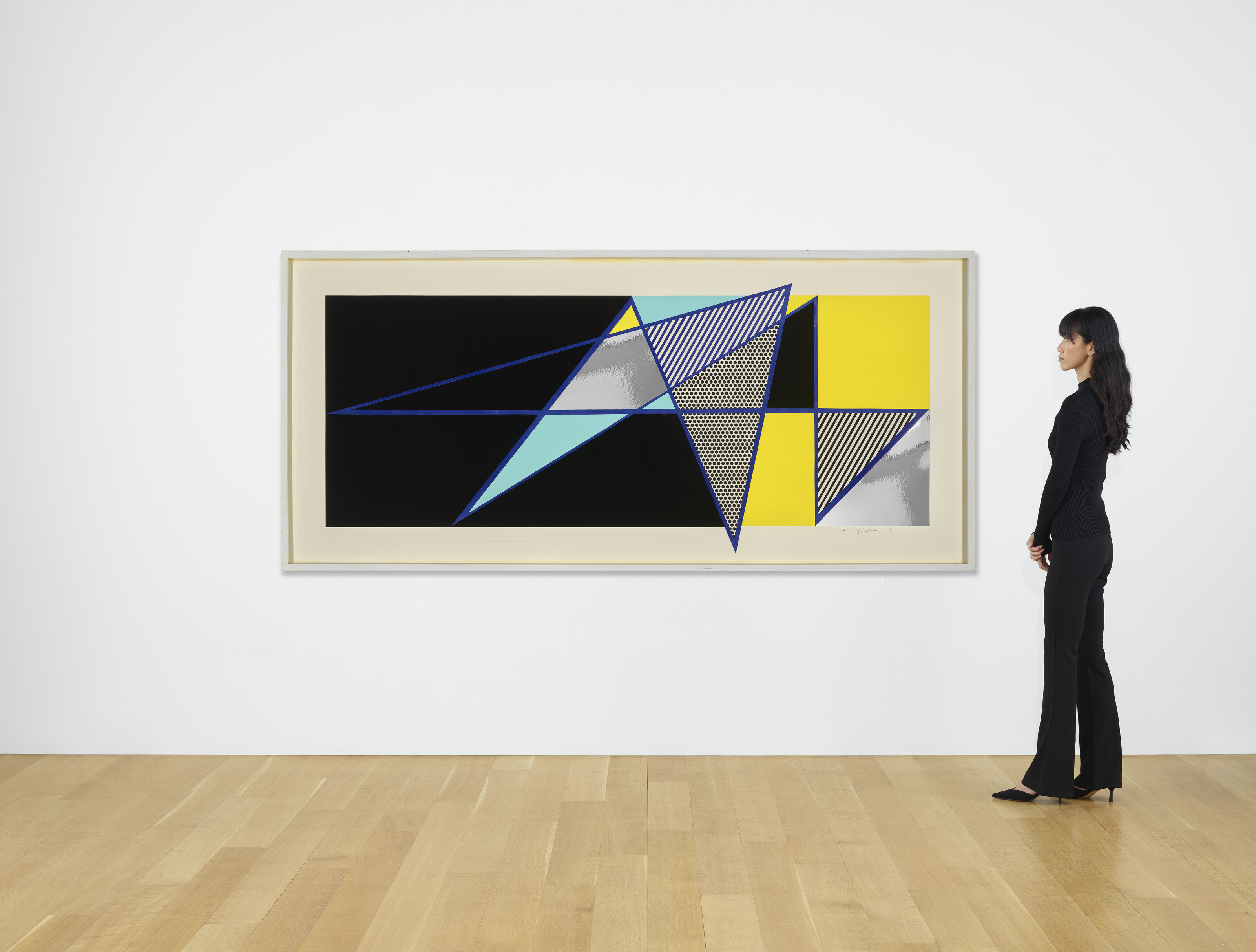 Roy Lichtenstein — Imperfect 44 3×4" x 103", из серии Imperfect, изображение 3