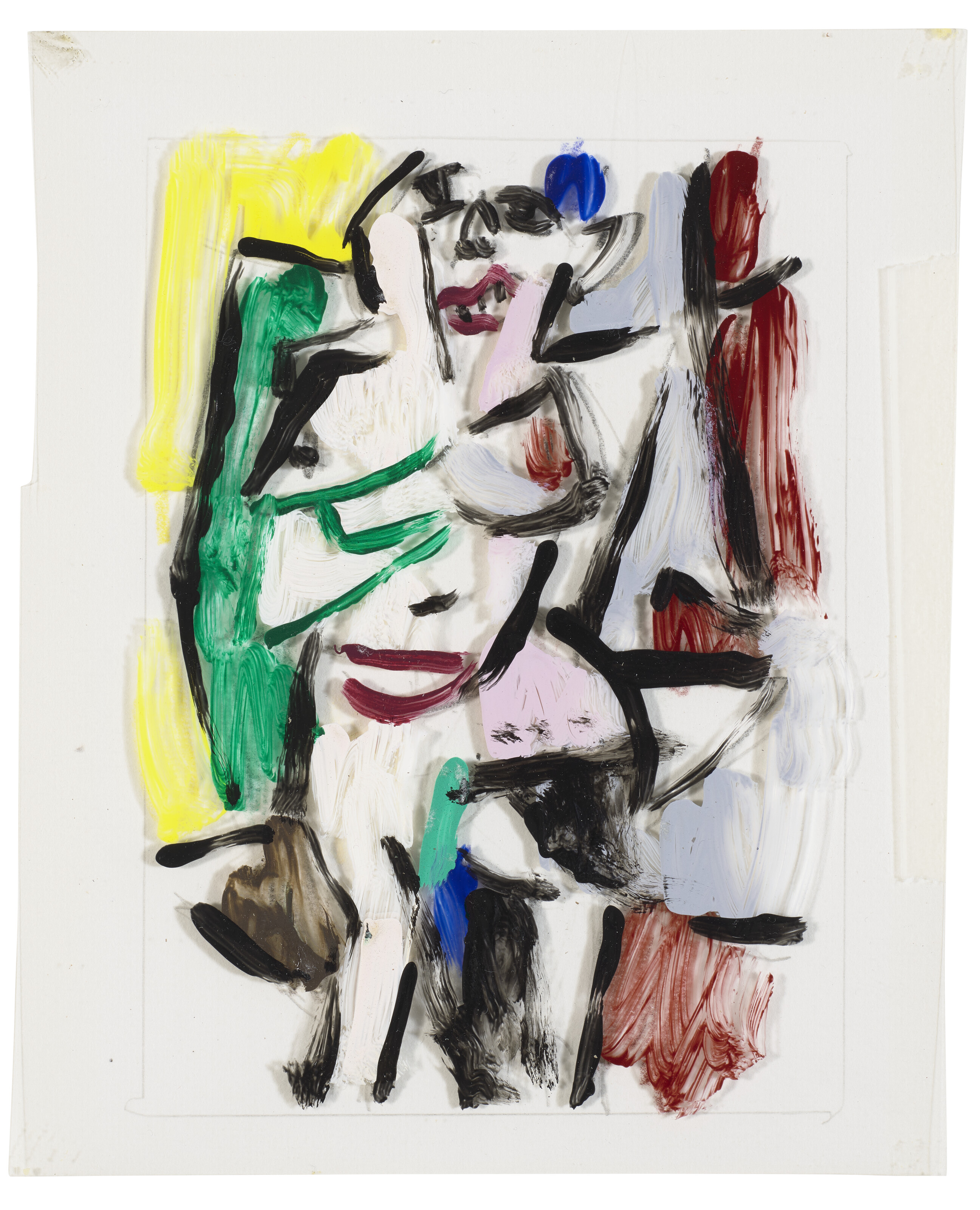 Roy Lichtenstein — Женщина III (исследование), изображение 2