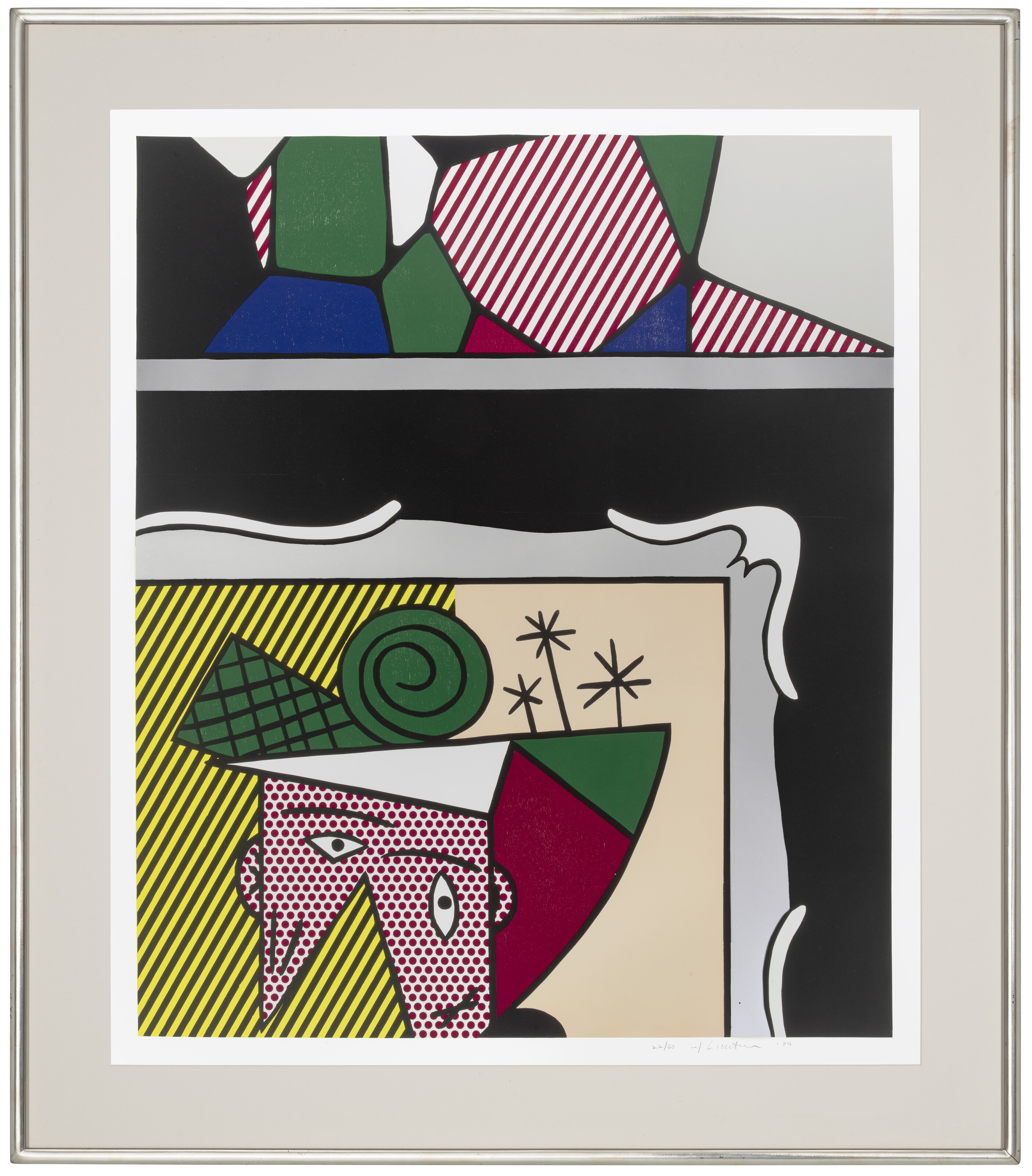 Roy Lichtenstein — Две картины из серии "Живопись", изображение 2