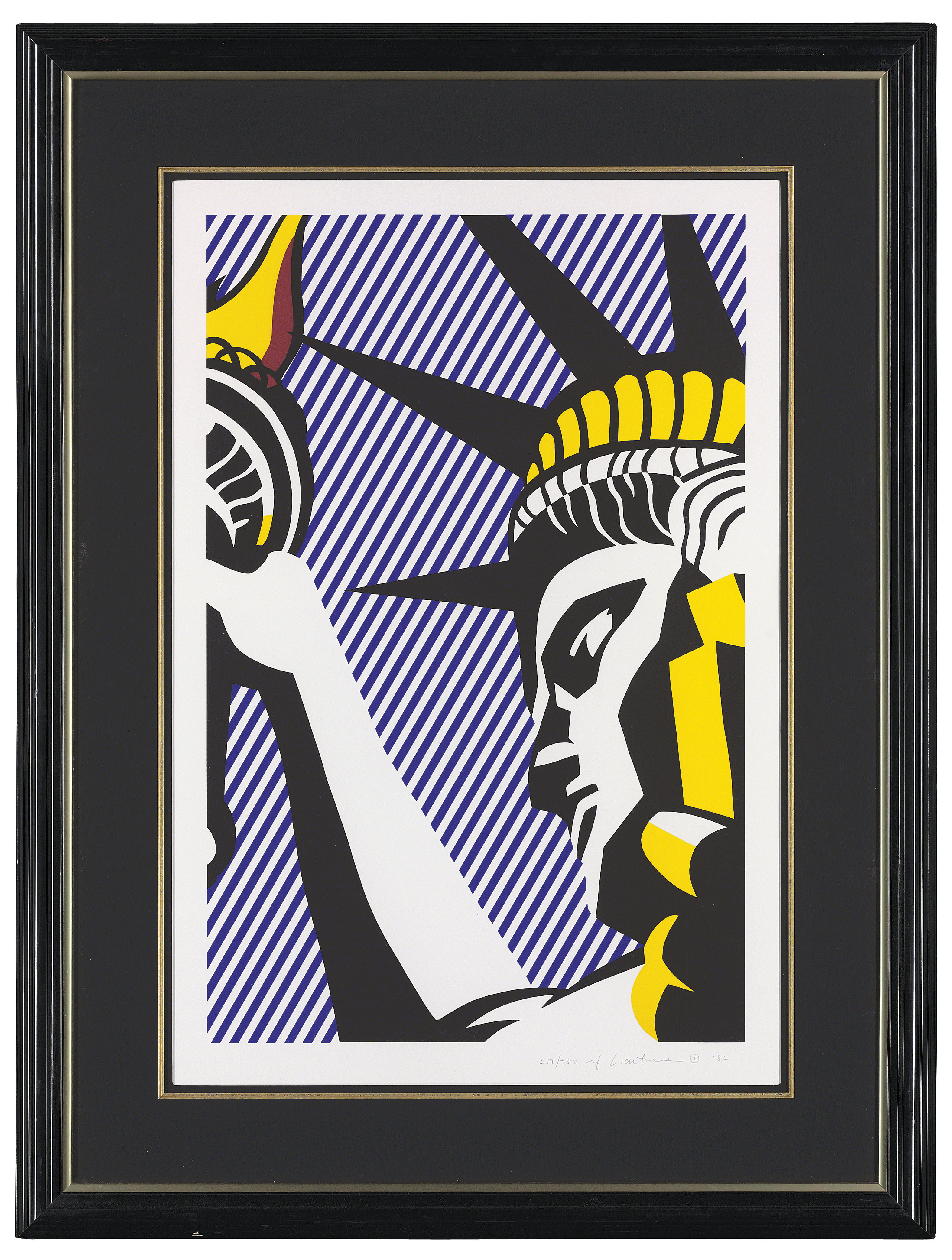 Roy Lichtenstein — Я люблю Свободу, изображение 2