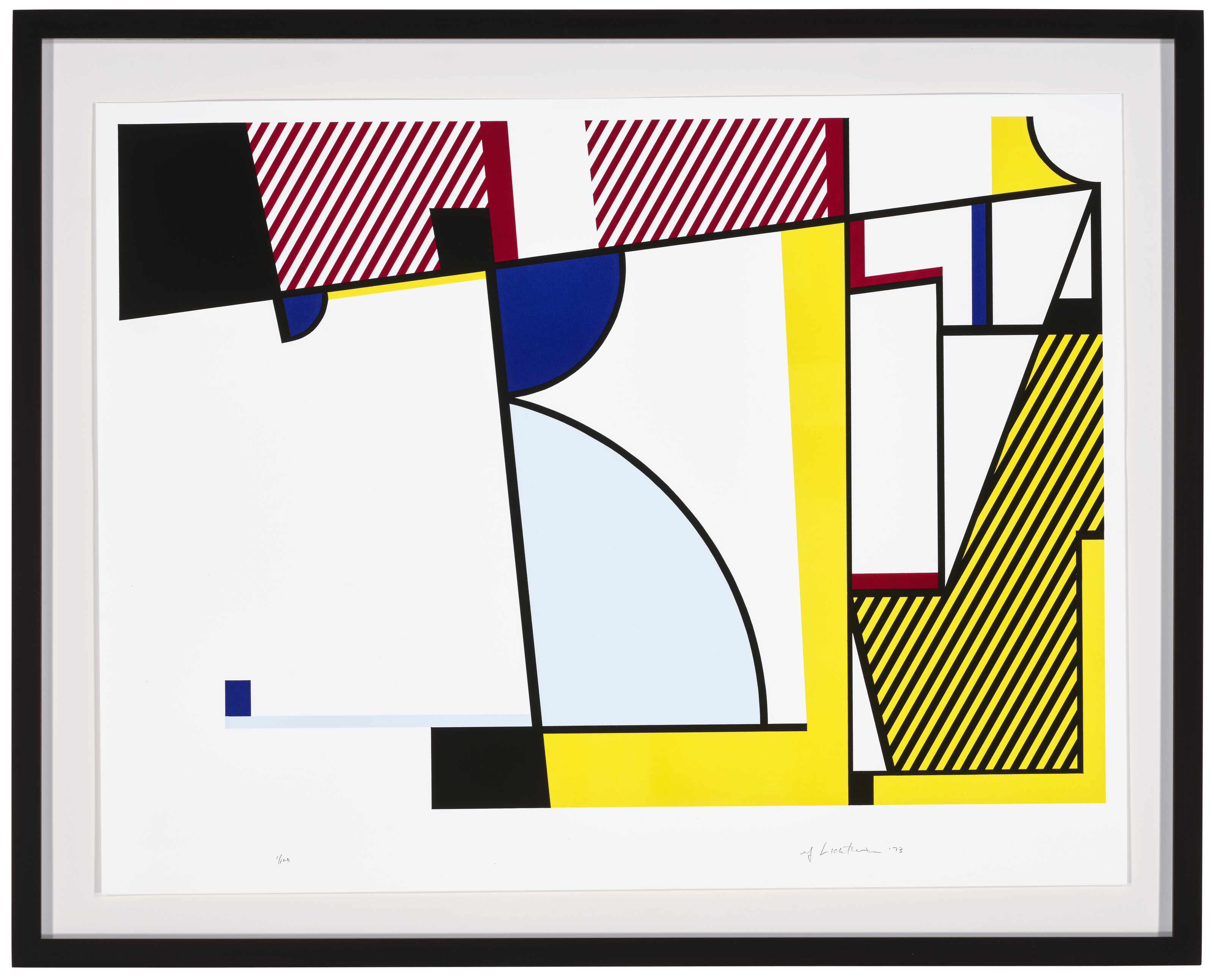 Roy Lichtenstein — Bull V, из серии Bull Profile, изображение 2