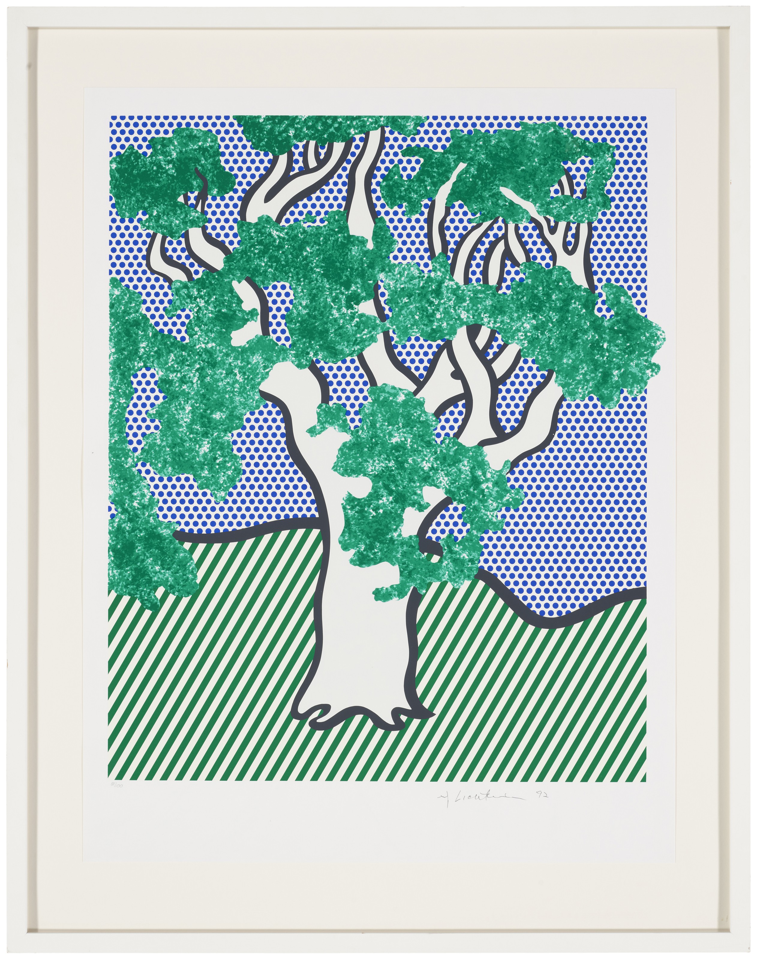 Roy Lichtenstein — Тропический лес из Колумбуса - В поисках нового завтрашнего дня, изображение 2