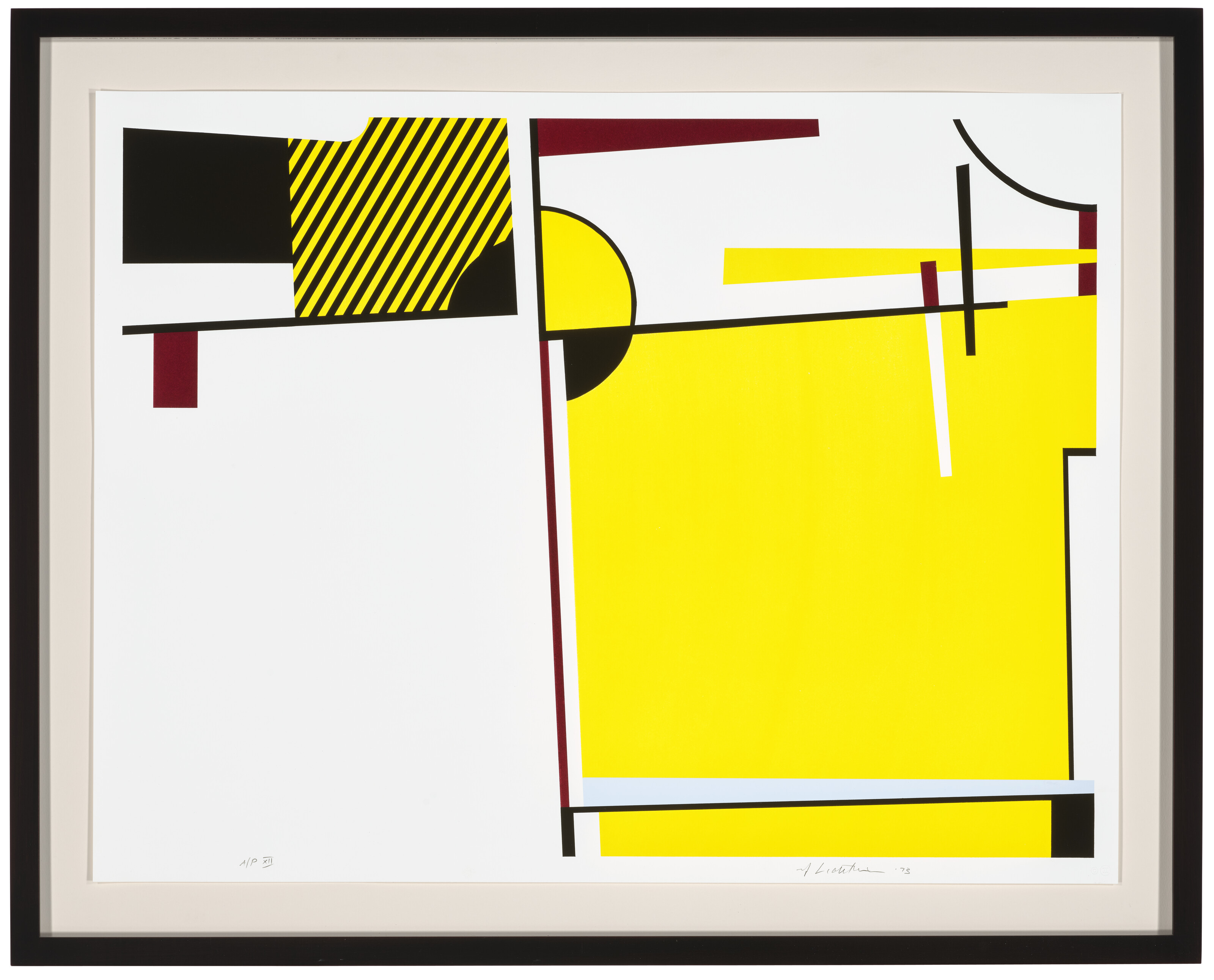 Roy Lichtenstein — Bull VI, из серии профилей Bull, изображение 2