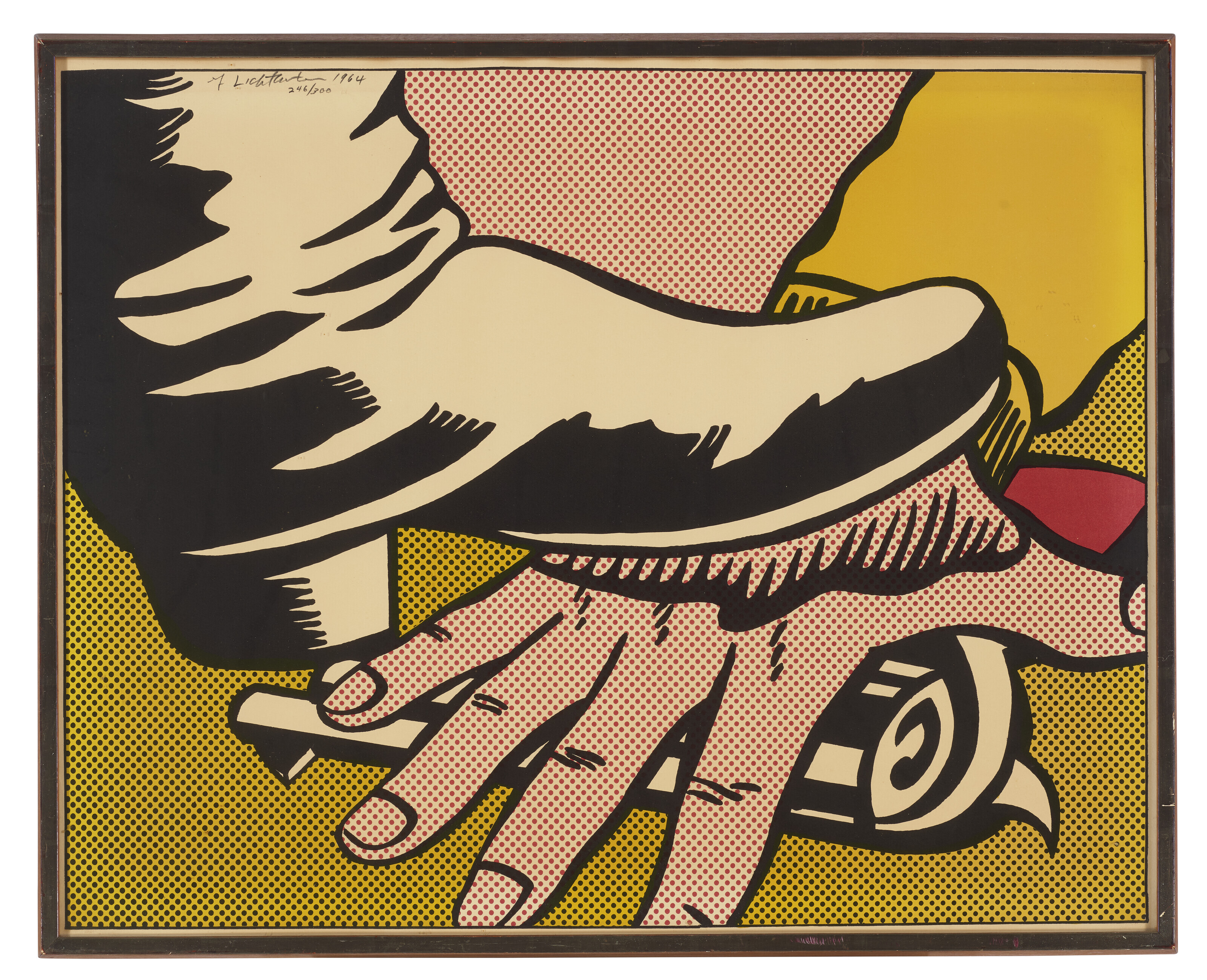 Roy Lichtenstein — Нога и рука, изображение 2