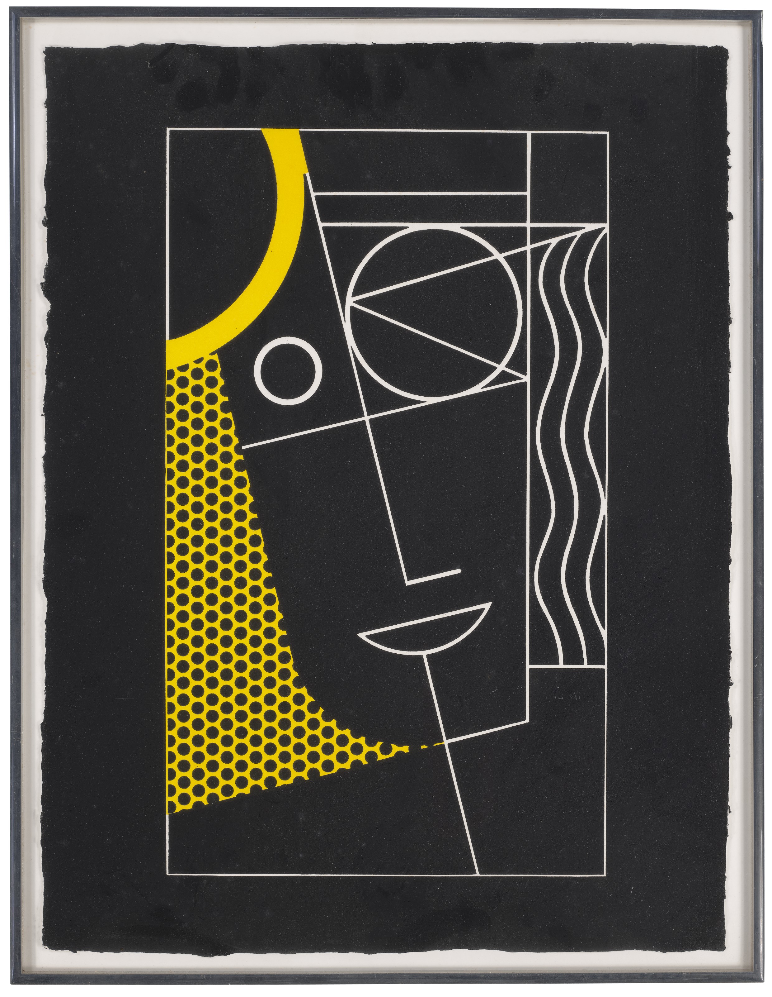 Roy Lichtenstein — Современная головка №2, из серии Modern Head, изображение 2