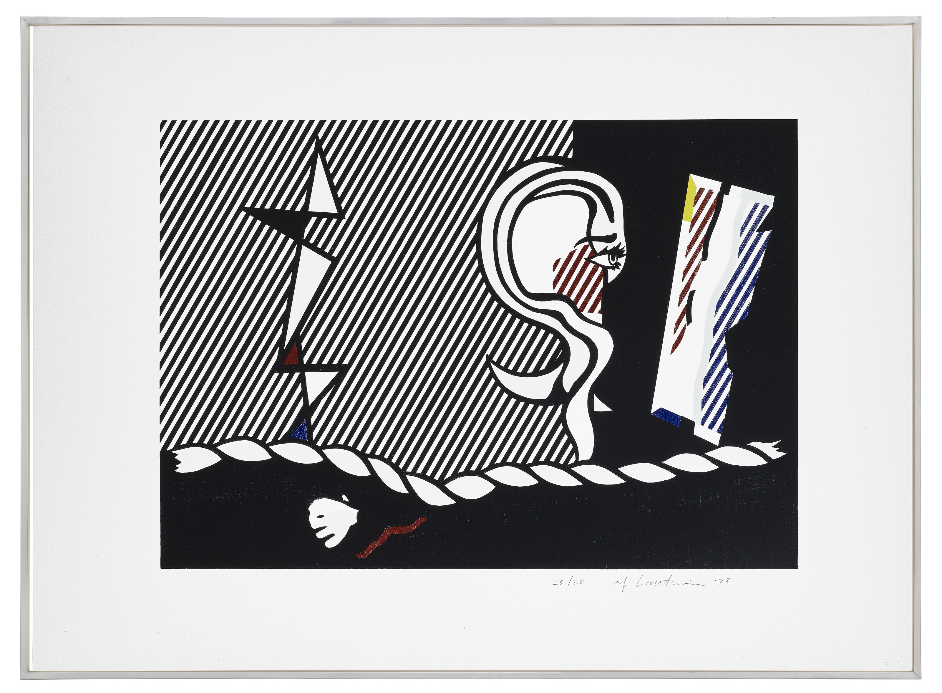 Roy Lichtenstein — Фигурки с веревкой из сюрреалистической серии, изображение 2