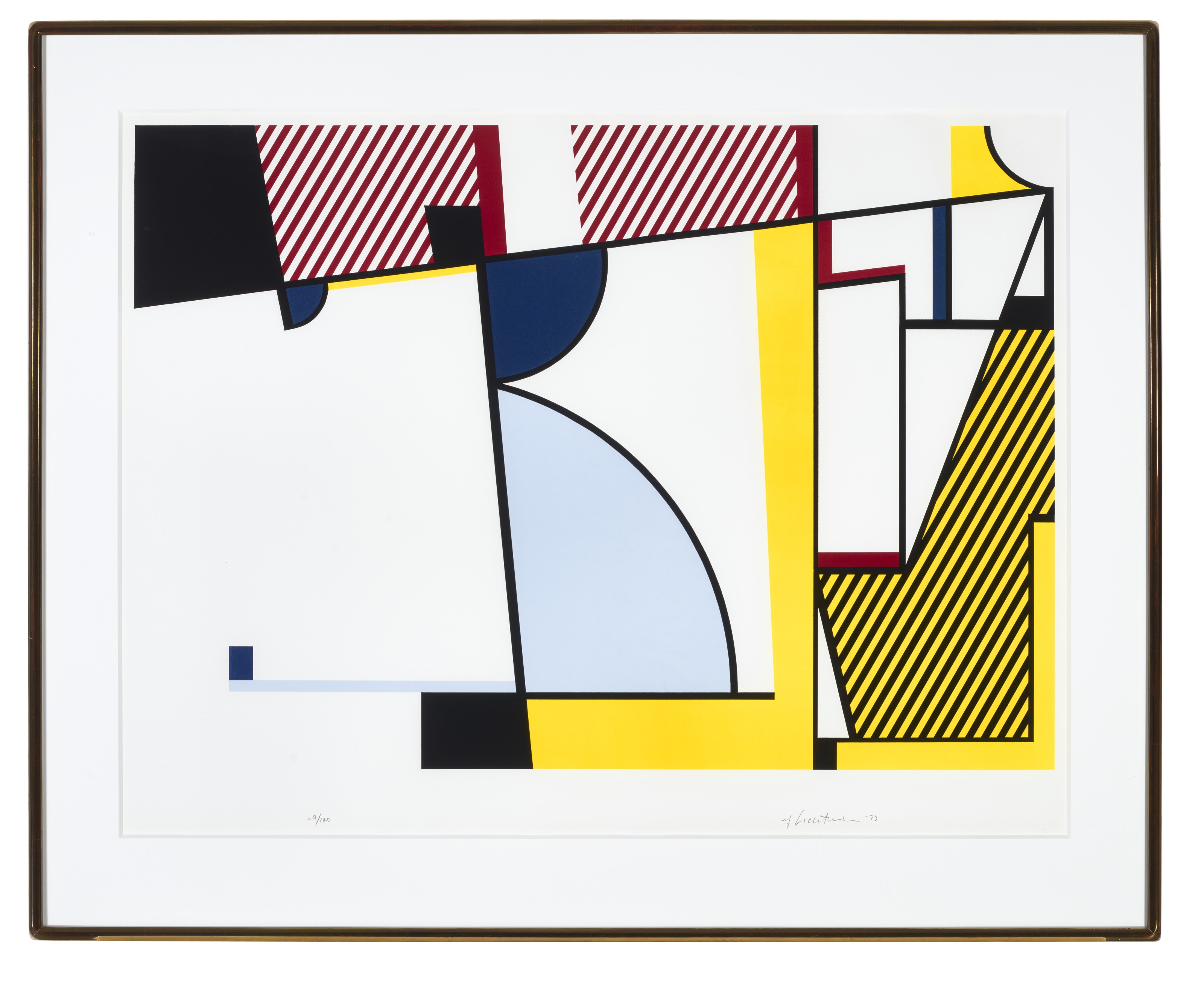 Roy Lichtenstein — Bull V, из серии Bull Profile, изображение 2