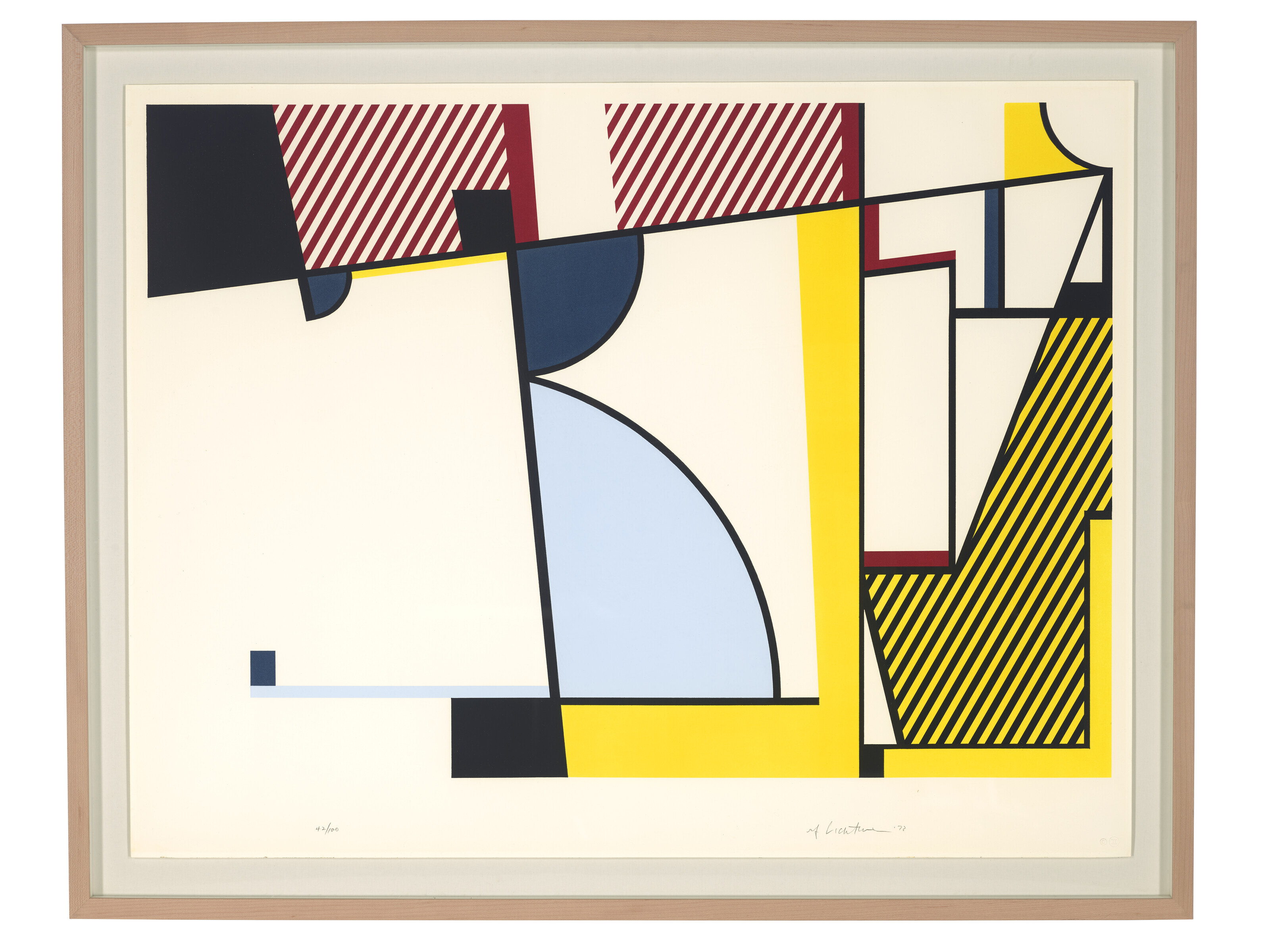 Roy Lichtenstein — Bull V, из серии Bull Profile, изображение 2