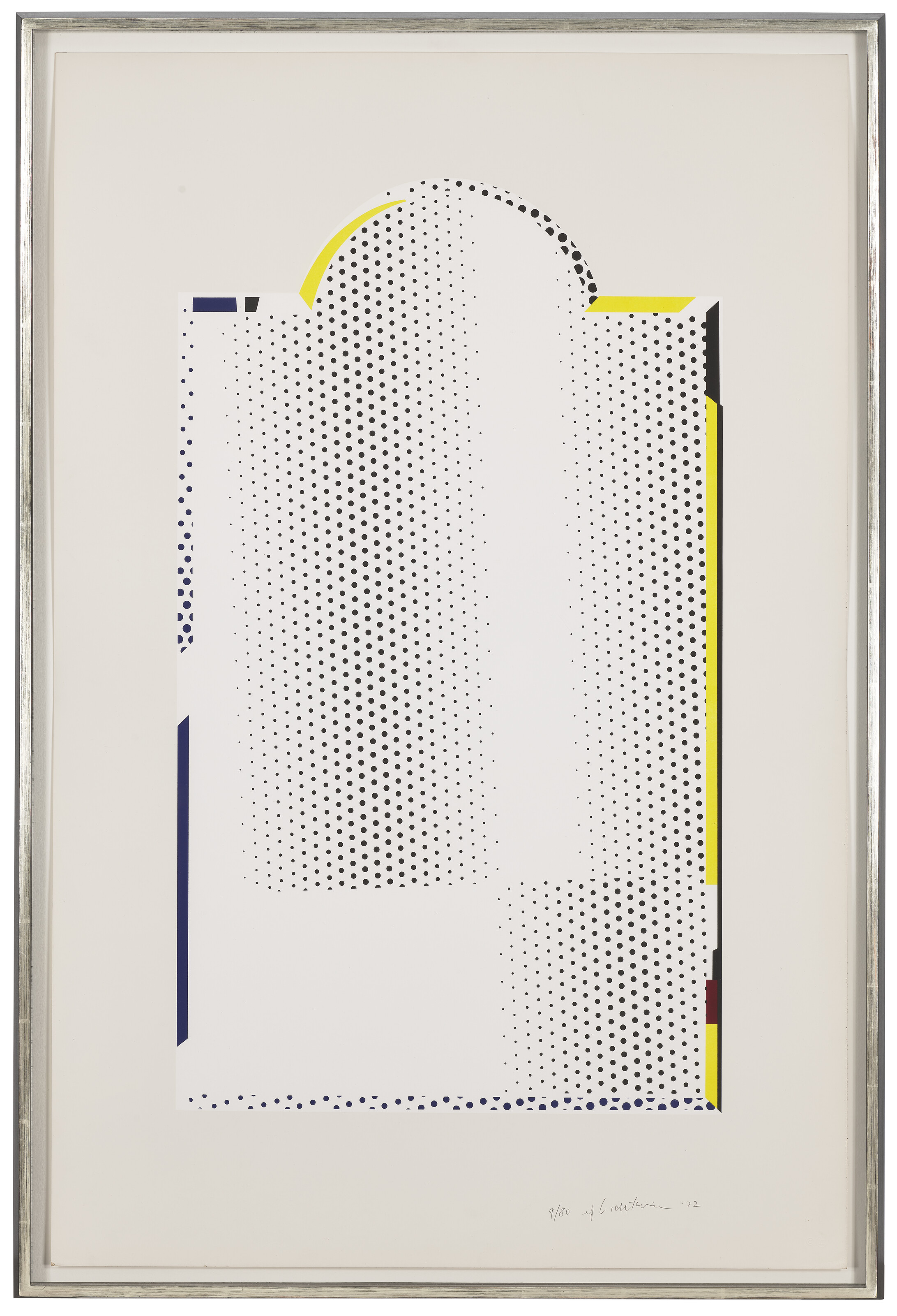 Roy Lichtenstein — Зеркало №7, из серии Mirror, изображение 2