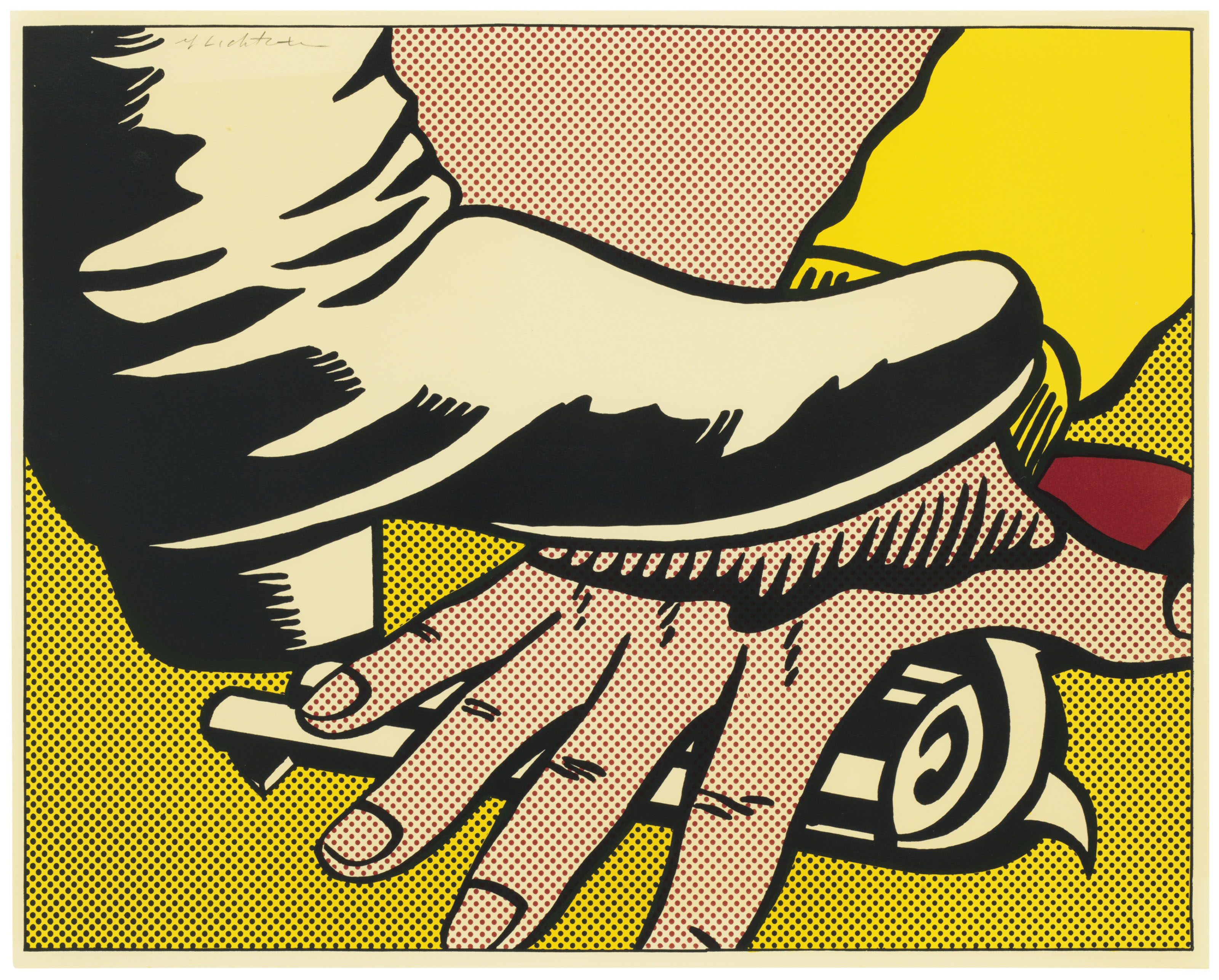 Roy Lichtenstein — Нога и рука