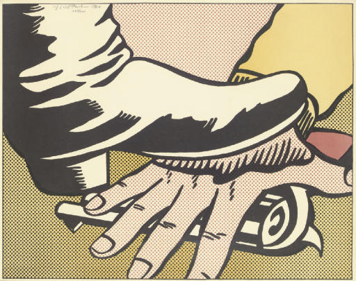 Roy Lichtenstein — Нога и рука (С. II.4)