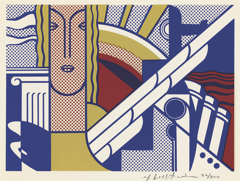 Roy Lichtenstein — Плакат современного искусства (C. II.8)