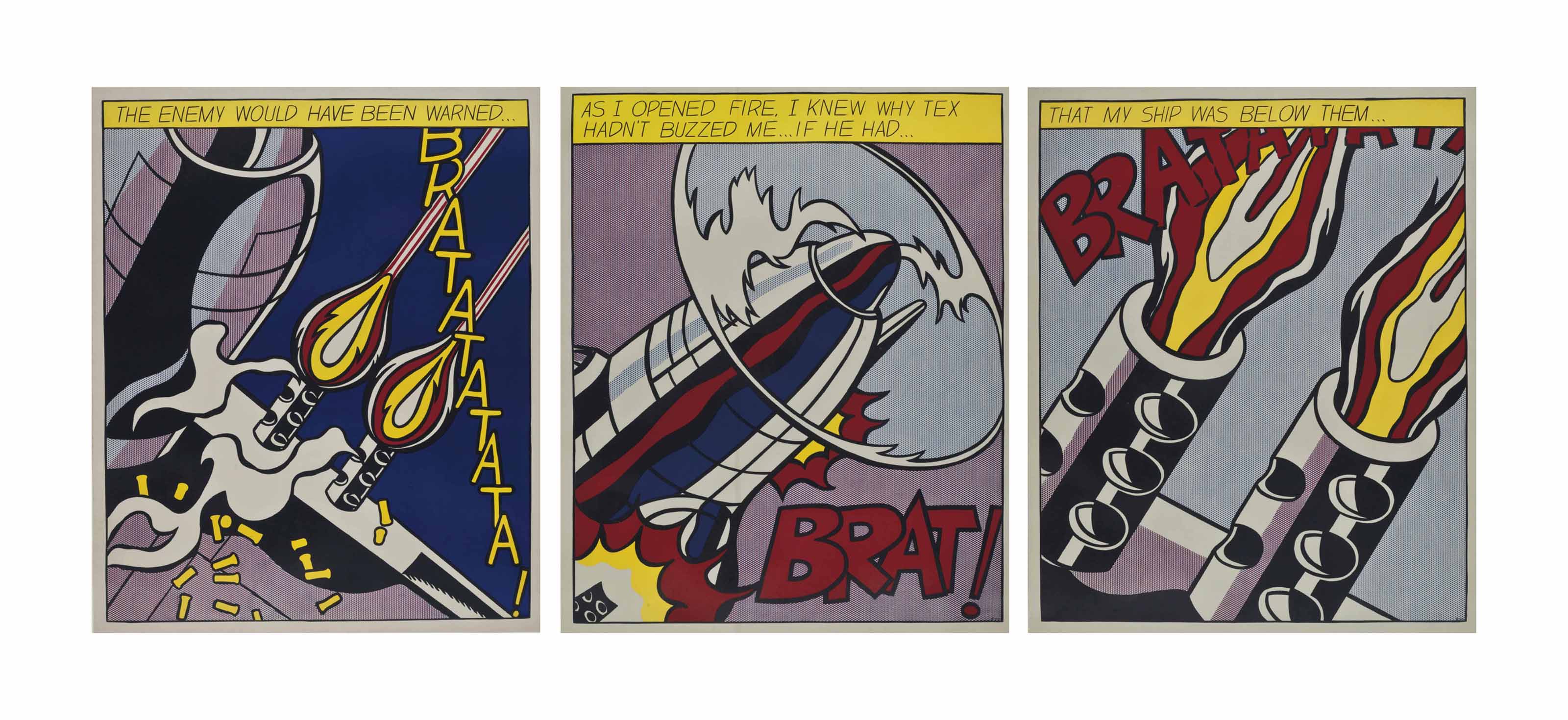 Roy Lichtenstein — Когда Я Открываю огонь