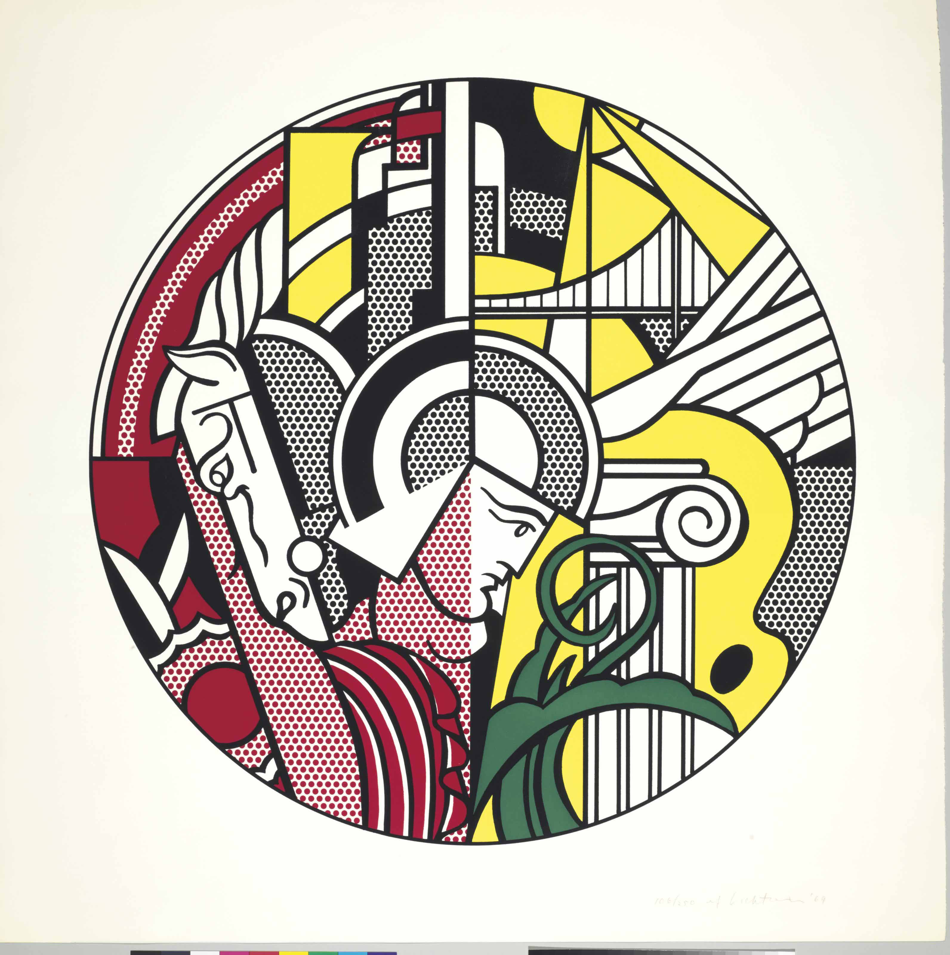 Roy Lichtenstein — Афиша музея Соломона Р. Гуггенхайма