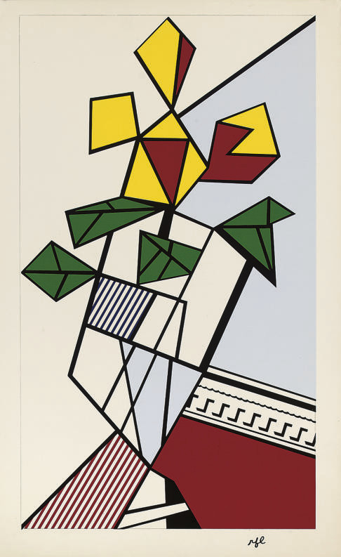 Roy Lichtenstein — Цветы (Корлетт III.46)