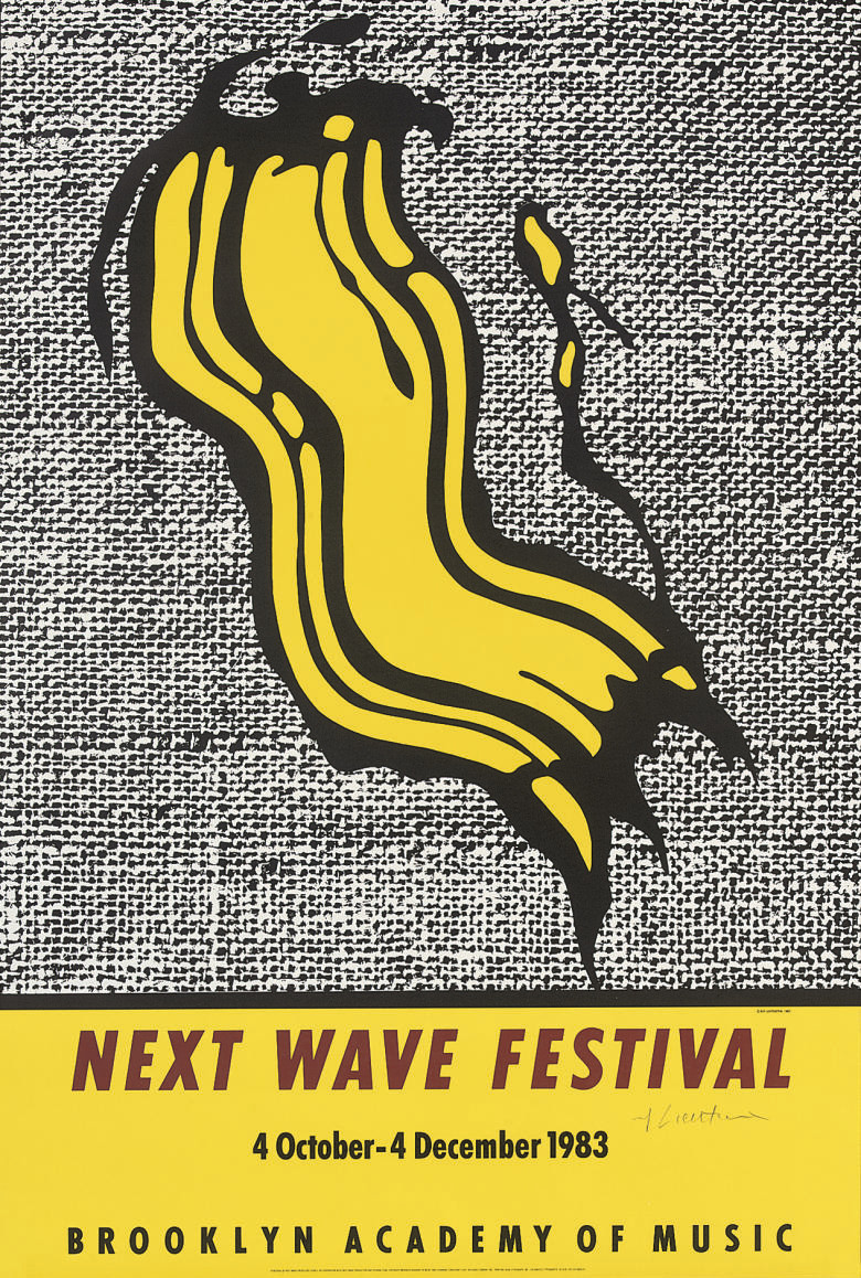 Roy Lichtenstein — ФЕСТИВАЛЬ NEXT WAVE (АФИША БРУКЛИНСКОЙ АКАДЕМИИ МУЗЫКИ) (Корлетт III.31)