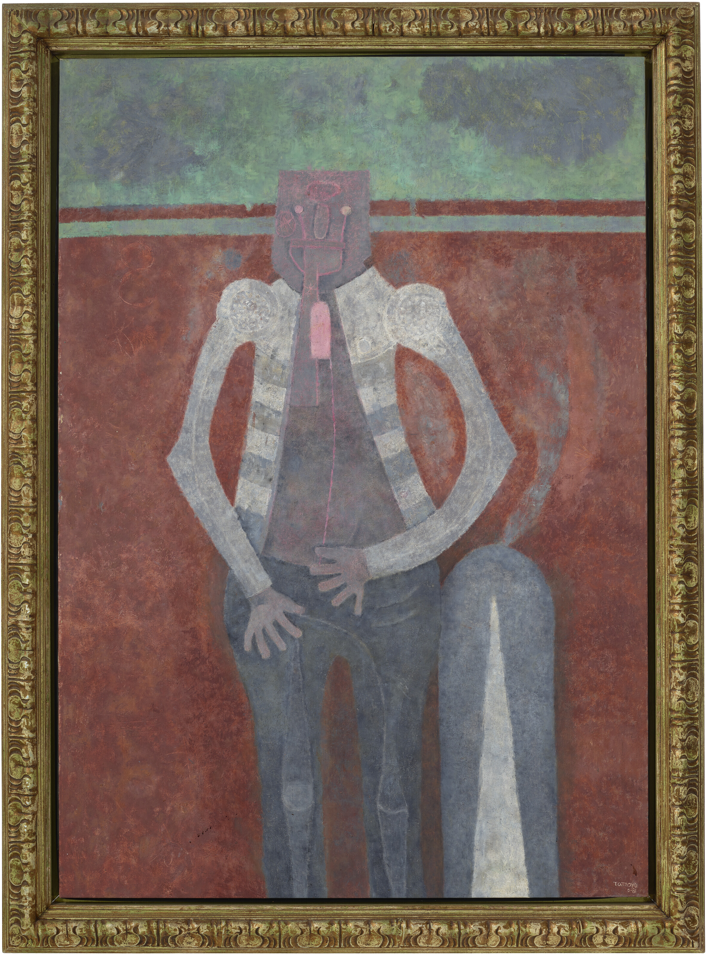 Rufino Tamayo — Человек против Эль Муро (также известный как Персонаж), изображение 2